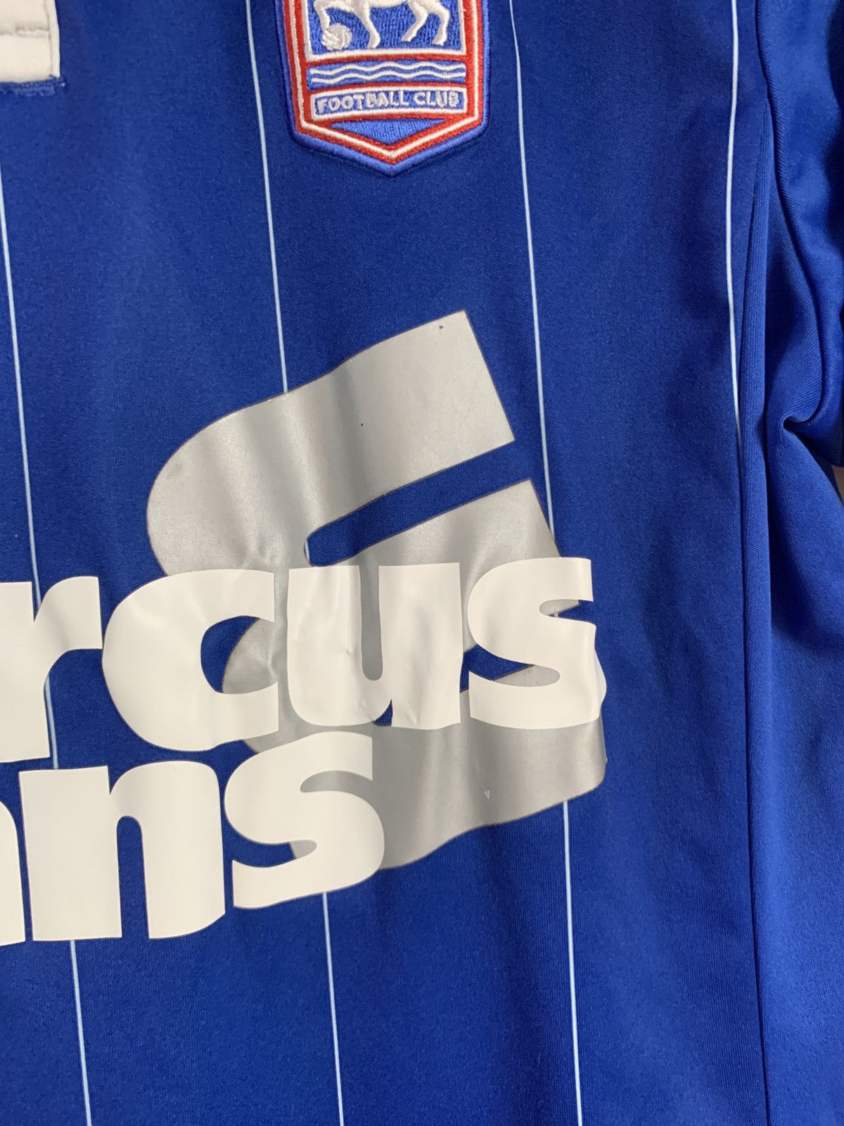 Adidas Ipswich Town 2015 Home Football Shirt Adidas Soccer Jersey S Size US S / EU 44-46 / 1 - 9 Thumbnail