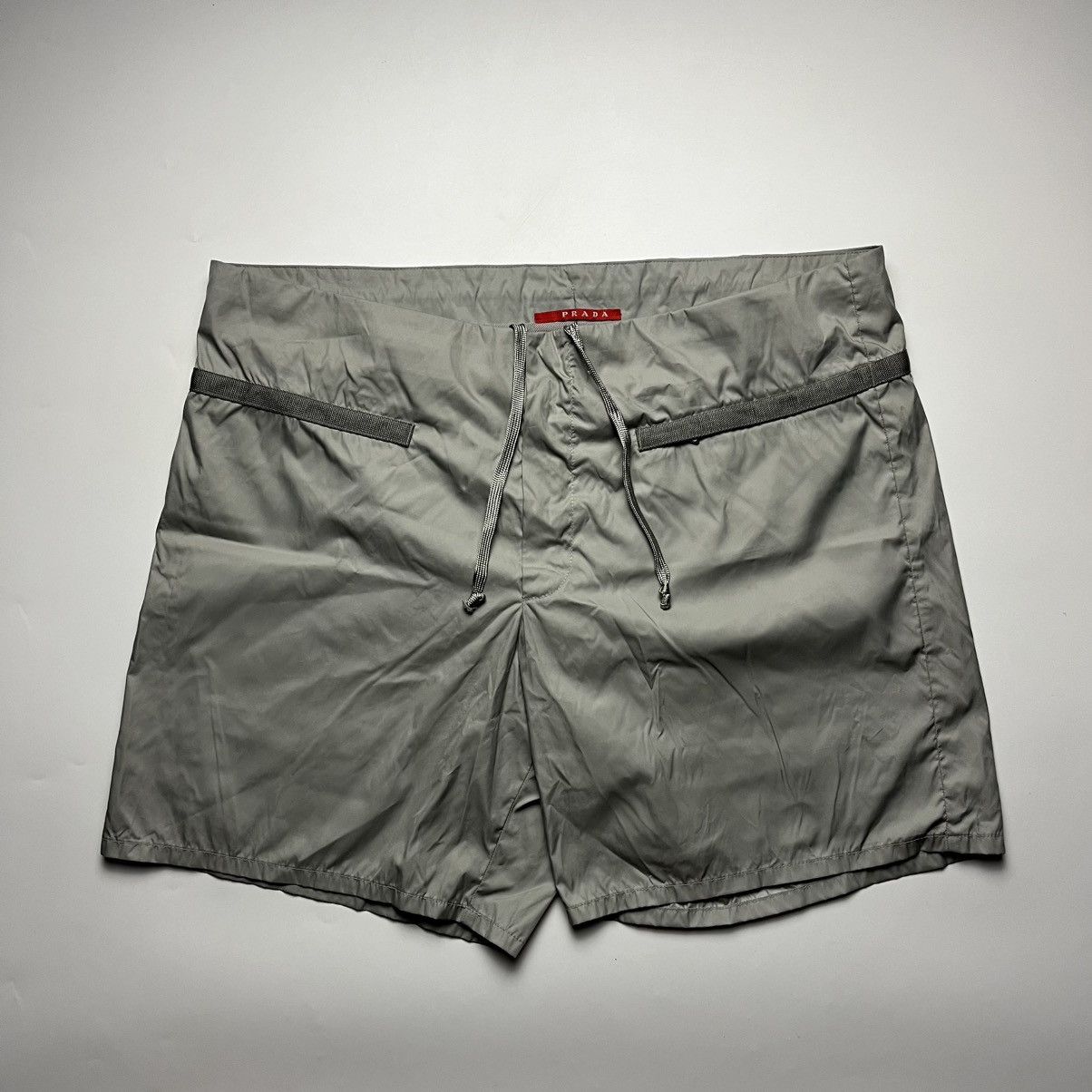 Prada Prada - Red Tab SS07 Silver Nylon Size US 36 / EU 52 - 1 Thumbnail