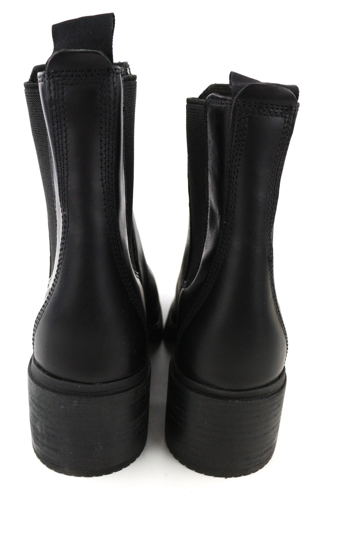 Timberland A25B1 UK6/UK7 Black Leather Heel ReBOTL 80872 Size US 6.5 / IT 36.5 - 8 Thumbnail