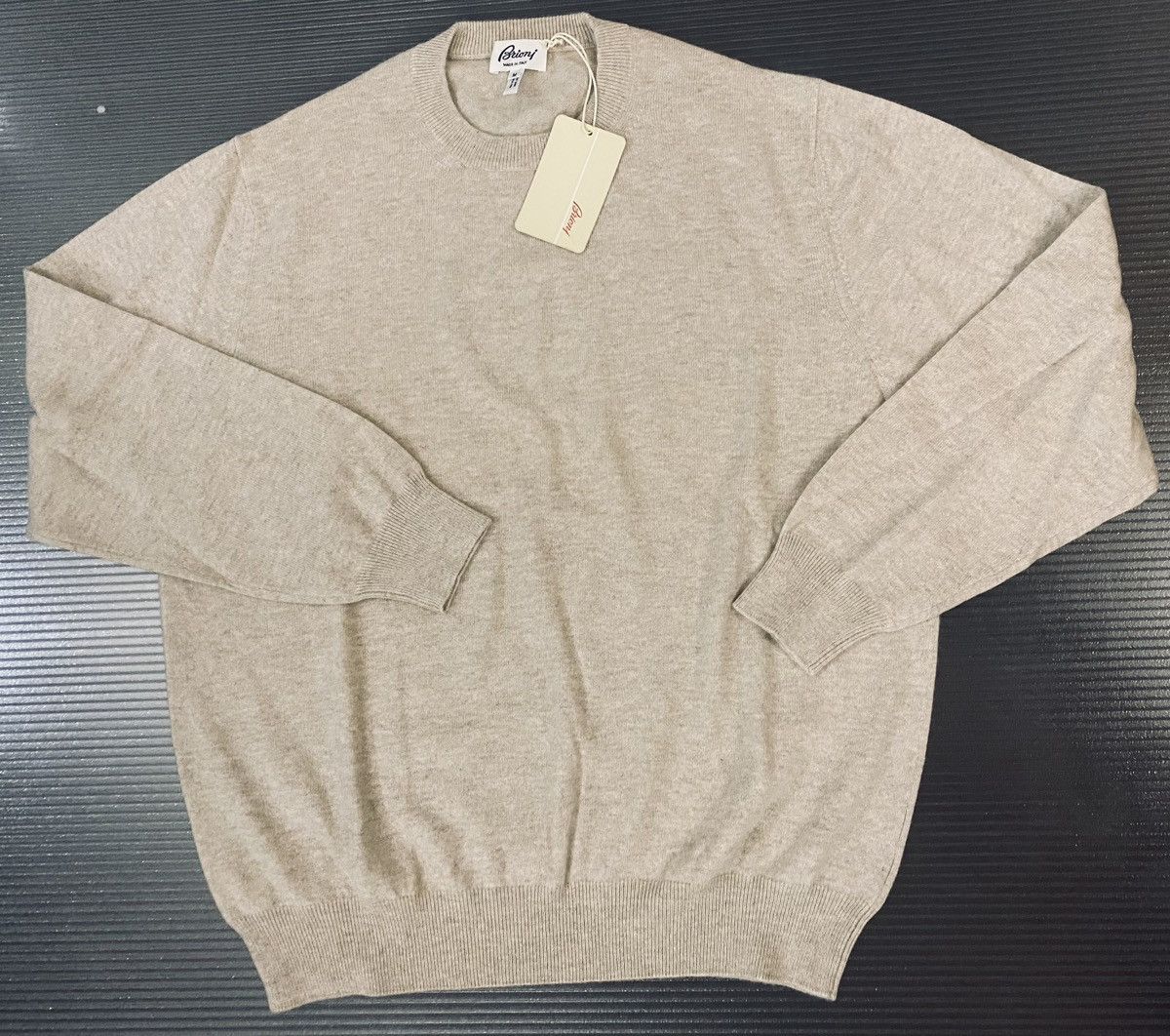 Brioni Brioni 🇮🇹 Malt Cashmere Crewneck Roma Pullover Jumper M NEW Size US M / EU 48-50 / 2 - 1 Thumbnail