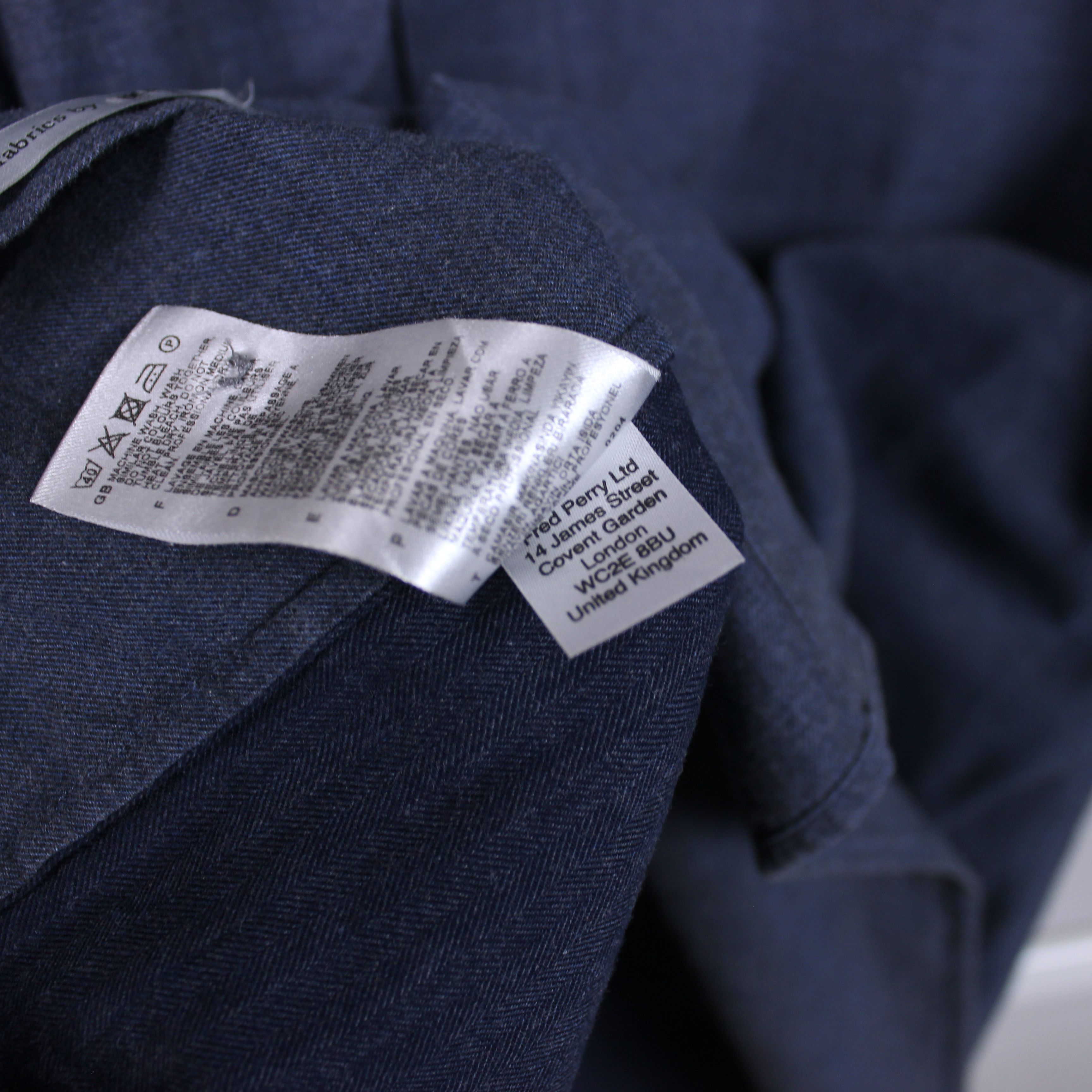 Fred Perry Fred Perry vintage shirt button Ups rarity blue M L Size US M / EU 48-50 / 2 - 4 Thumbnail