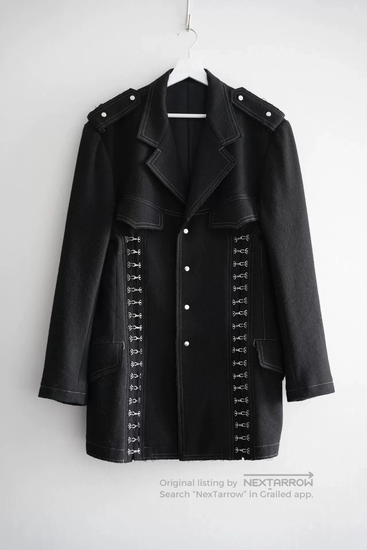 Yohji Yamamoto Yohji Yamamoto Military Style Jacket. Size US M / EU 48-50 / 2 - 1 Thumbnail