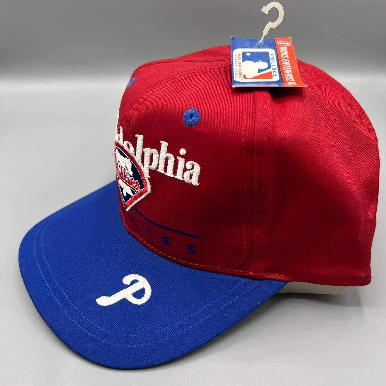 Twins Enterprise Inc. × Vintage Philadelphia Phillies Hat Men Twins Enterprise Snap Back Cap Size ONE SIZE - 7 Thumbnail