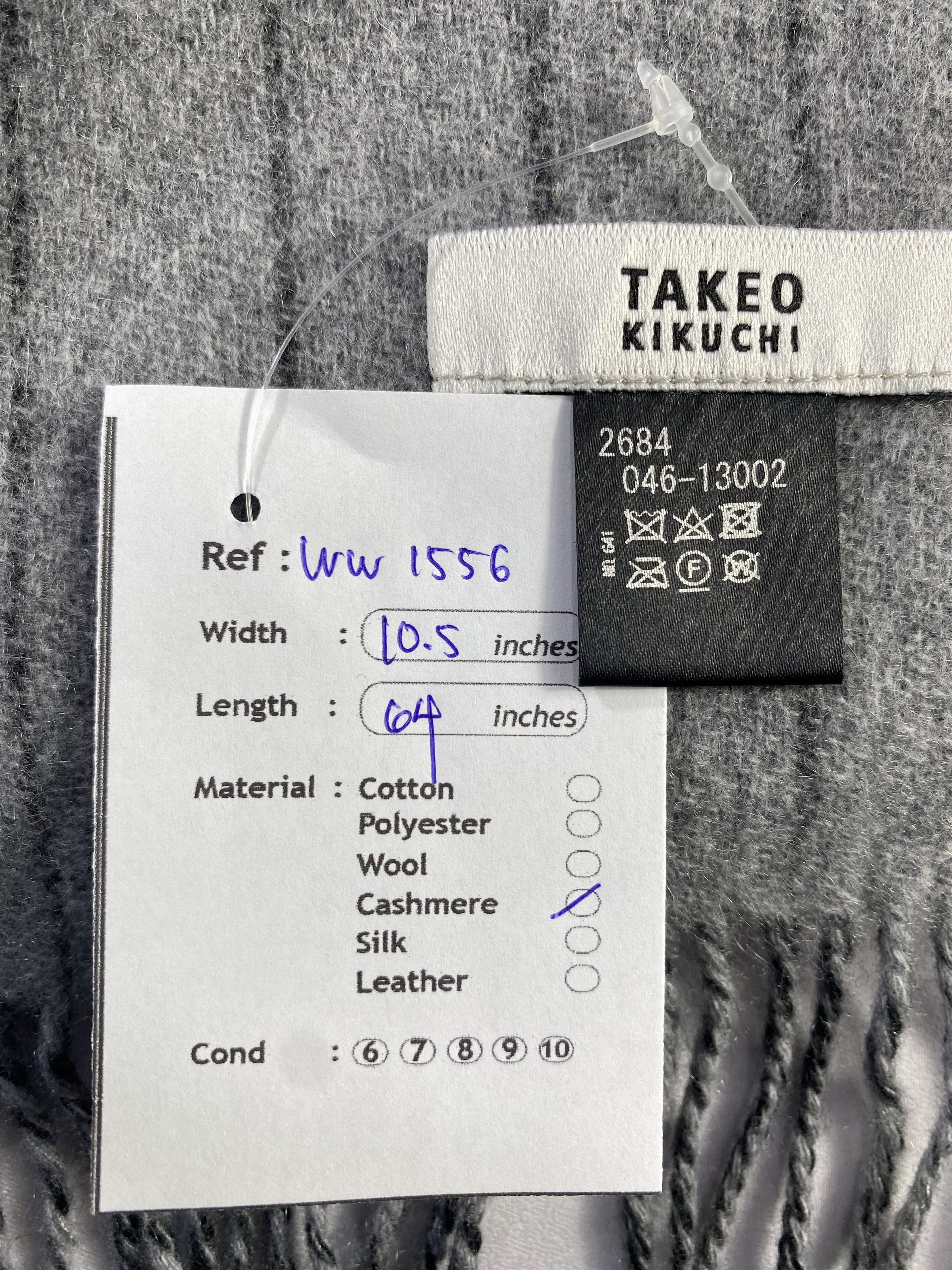 Takeo Kikuchi Takeo Kikuchi Scarf / Muffler / Neckwear - WW1556 Size ONE SIZE - 5 Thumbnail