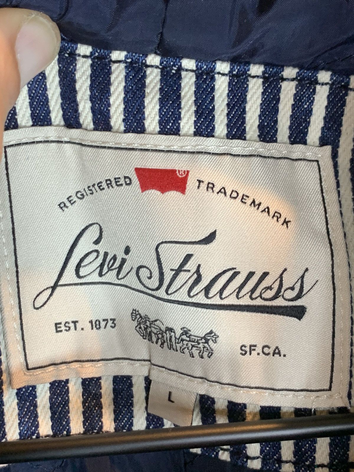 Levi's *RARE* New Levi’s Train Conductor Cord Collar Chore Coat - L Size US L / EU 52-54 / 3 - 11 Thumbnail