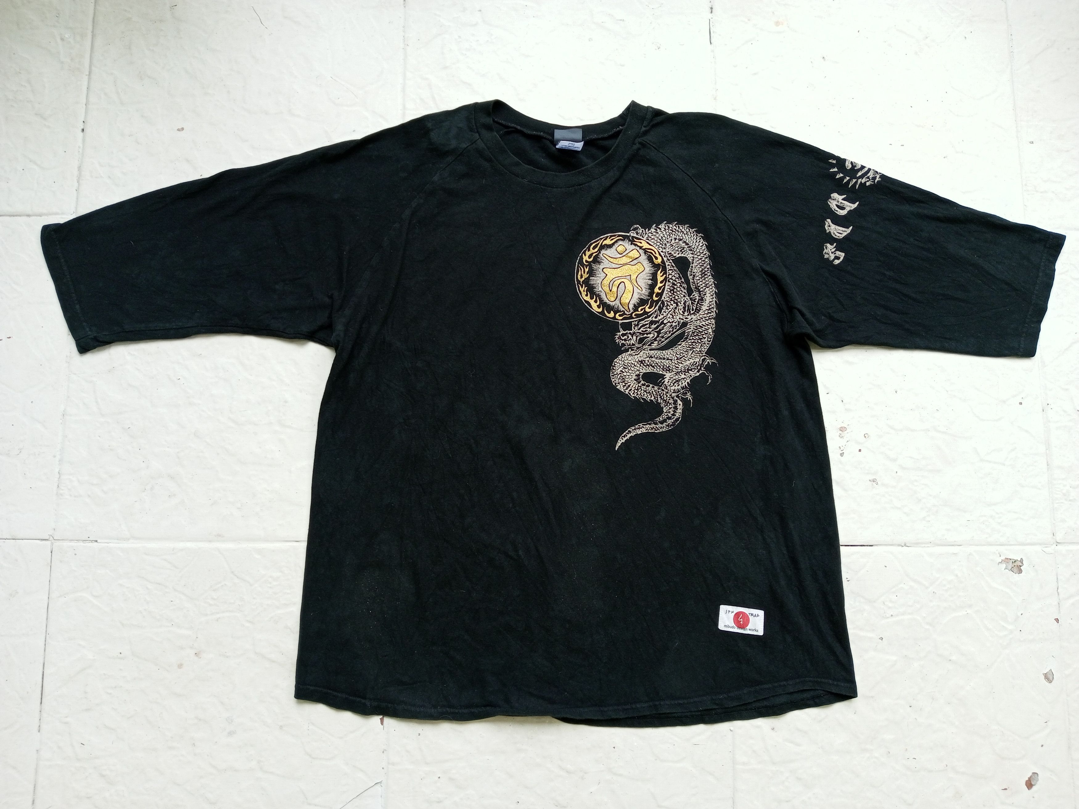 Japanese Brand Japan trad mibudo design work dragon Size US XXL / EU 58 / 5 - 3 Thumbnail