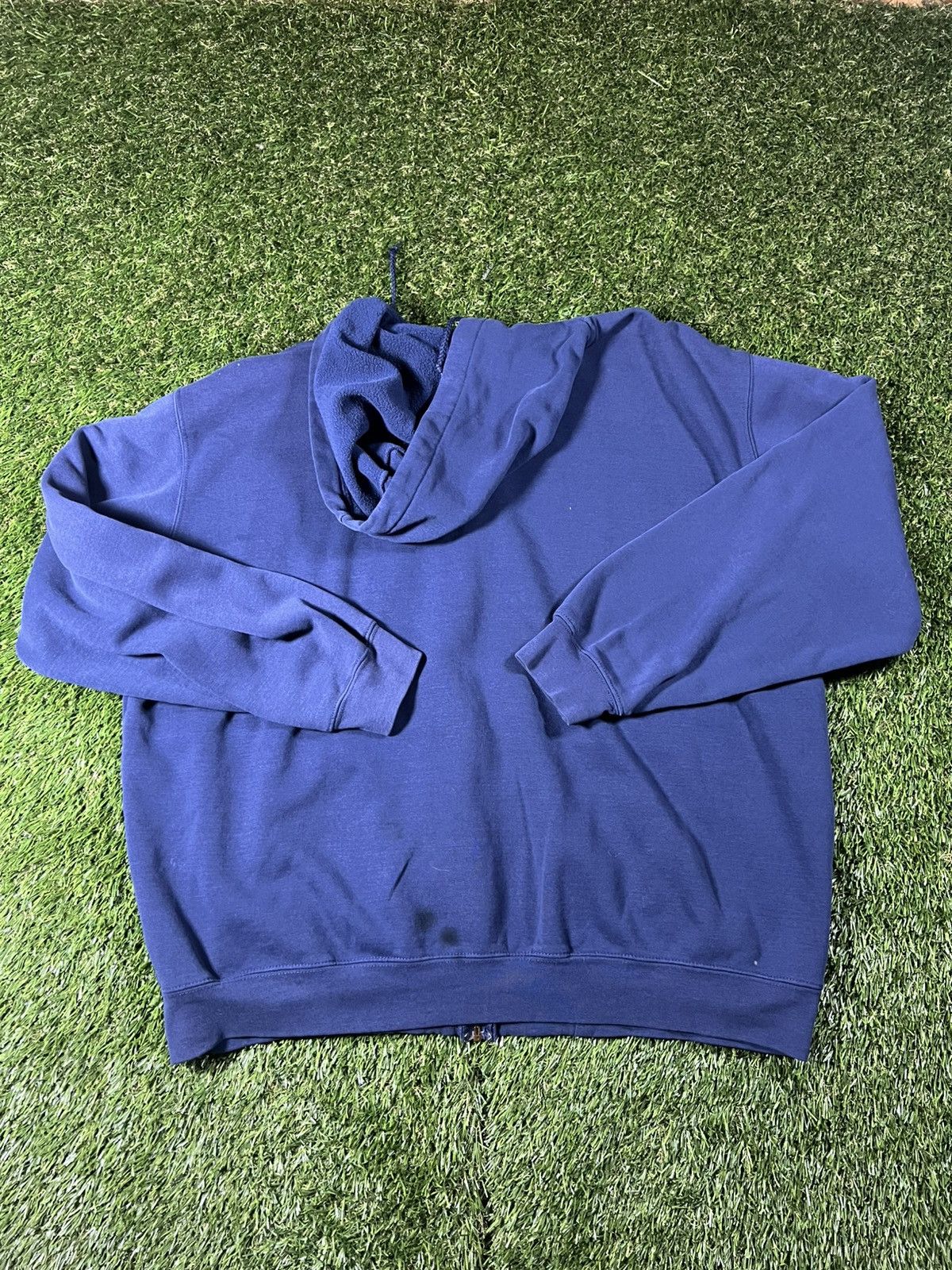 Carhartt Vintage 90s Carhartt Boxy Faded Fall Navy Sweatshirt Jacket Size US XXL / EU 58 / 5 - 4 Thumbnail