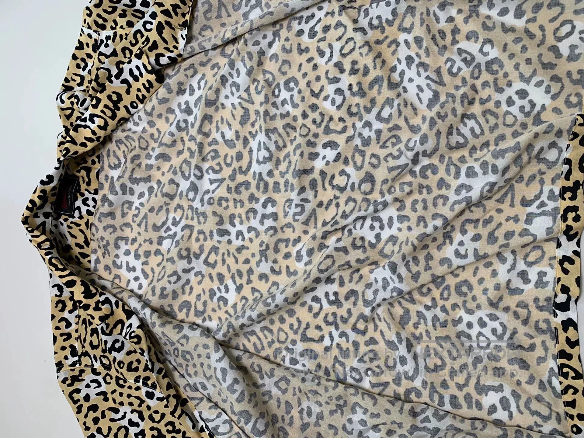 Japanese Brand leopard print short sleeve shirt. Size US XL / EU 56 / 4 - 5 Thumbnail