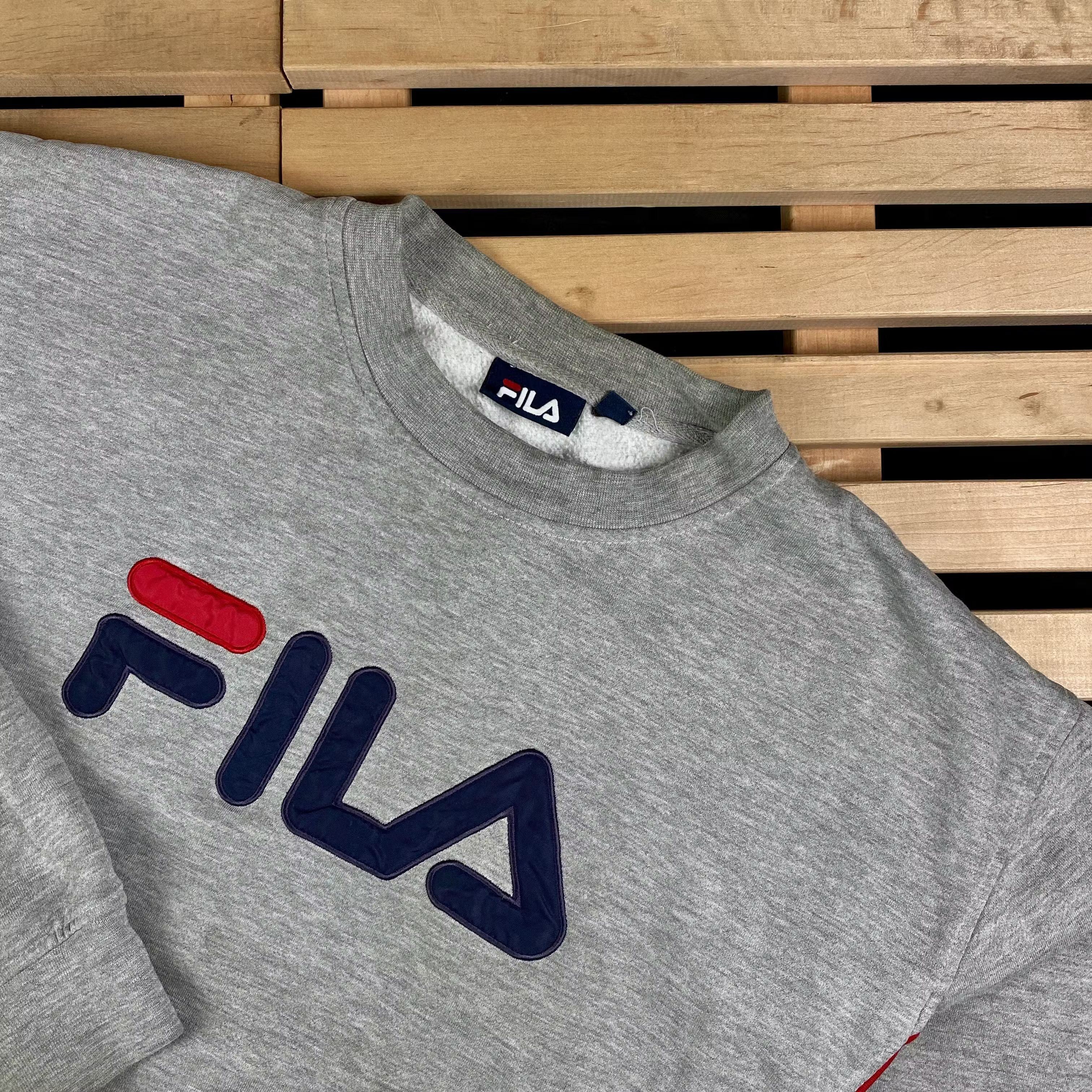 Fila × Vintage Mens Sweatshirt Fila Vintage Size XL Size US XL / EU 56 / 4 - 2 Thumbnail
