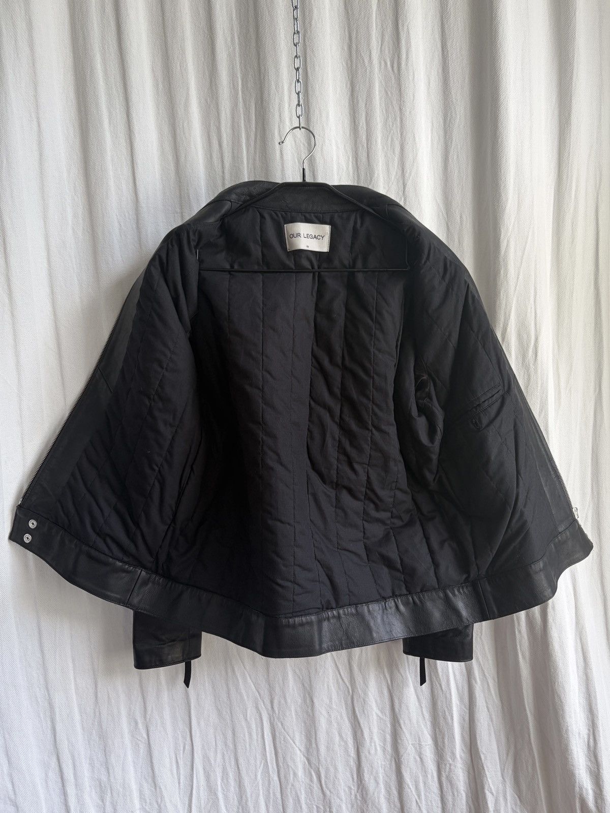 Our Legacy Café Racer Leather Jacket Size US M / EU 48-50 / 2 - 10 Thumbnail