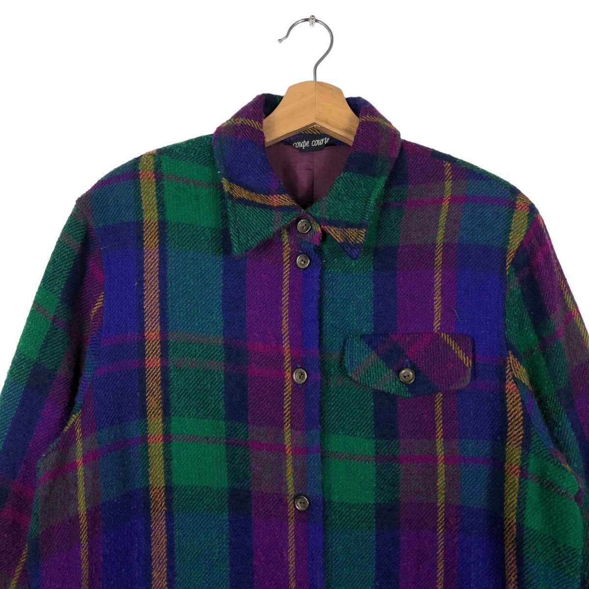 Japanese Brand 🔥90’s Issey Miyake Design Wool Jacket Coupe Courte Japan Size US M / EU 48-50 / 2 - 2 Thumbnail