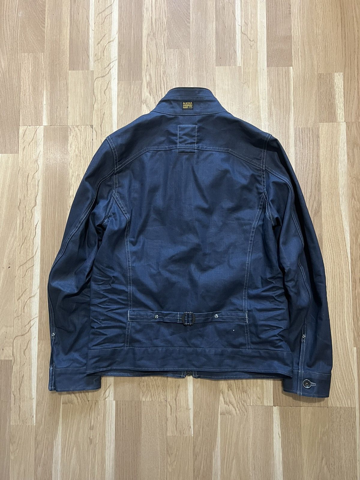 G star raw denim jacket Japan style cargo