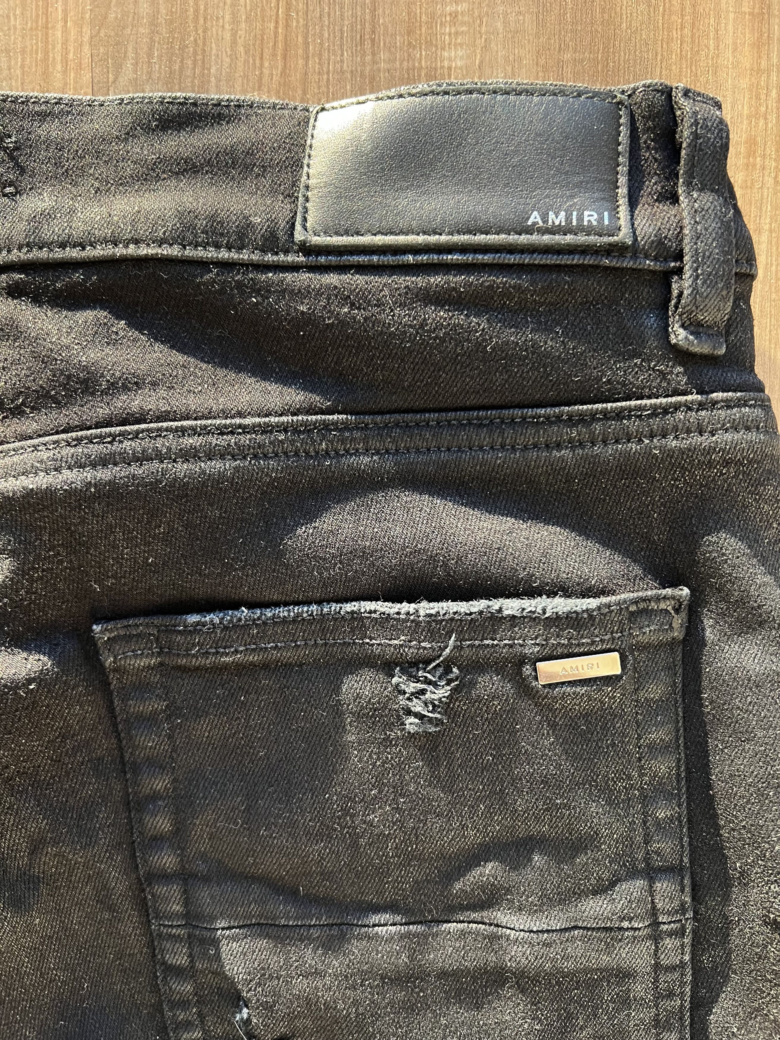 Amiri AMIRI COATED MX1 JEAN Size US 32 / EU 48 - 12 Thumbnail