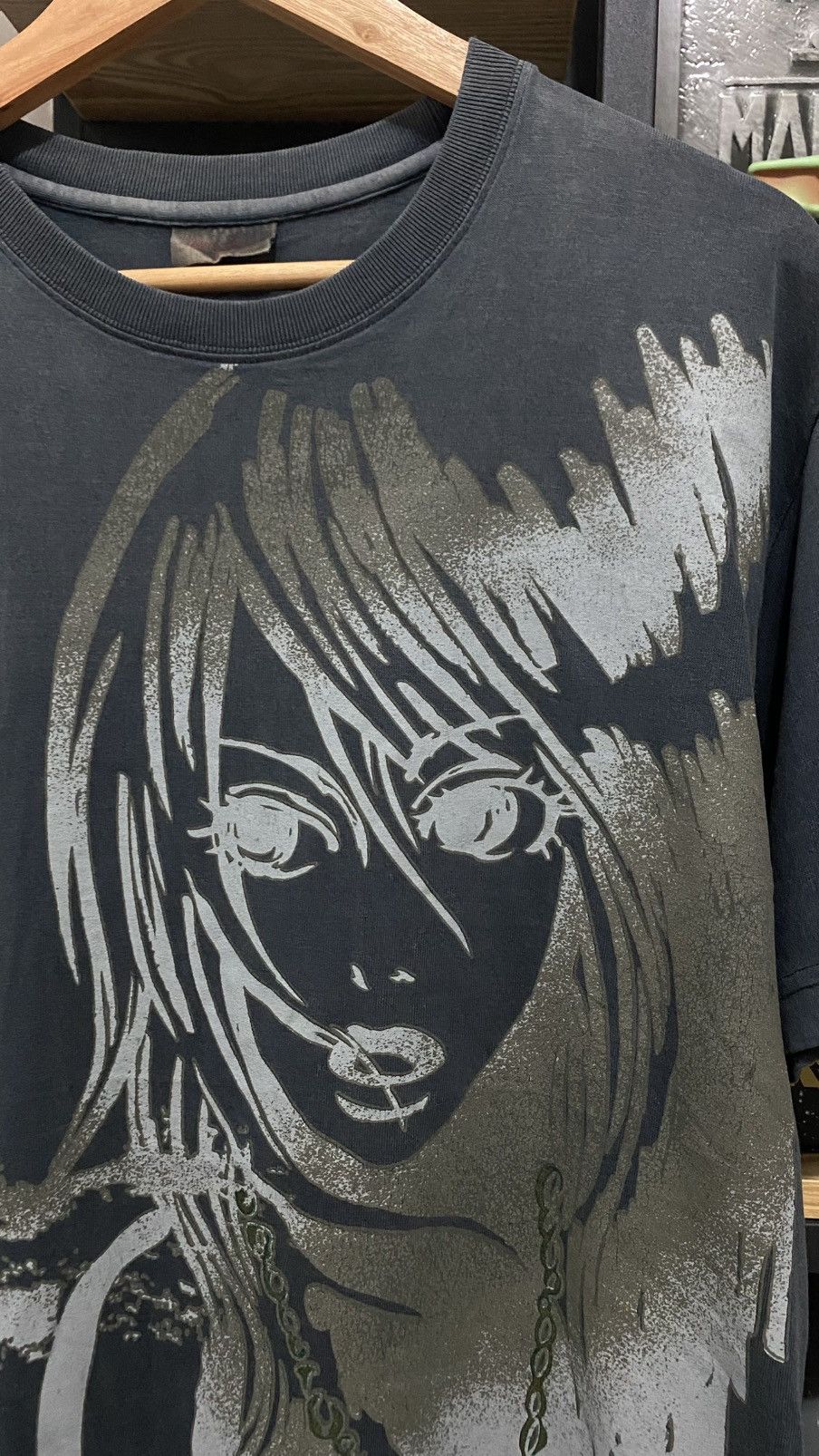 Japanese Brand Japan Space Opera "Things Are Connected" Anime Graphic Tee Size US L / EU 52-54 / 3 - 4 Thumbnail