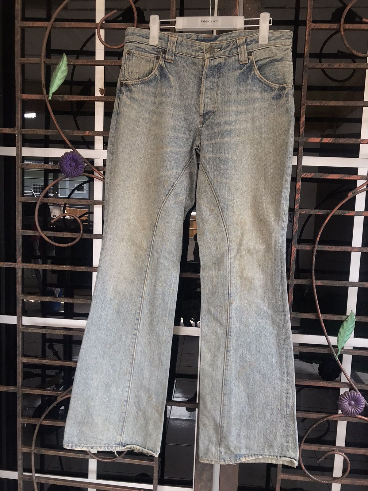 Johnbull John Bull Flared Jeans Size US 31 - 1 Thumbnail