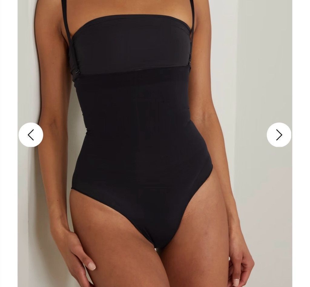 SKIMS Women's Skims open bust Bodysuit Size S Black Size ONE SIZE - 10 Thumbnail