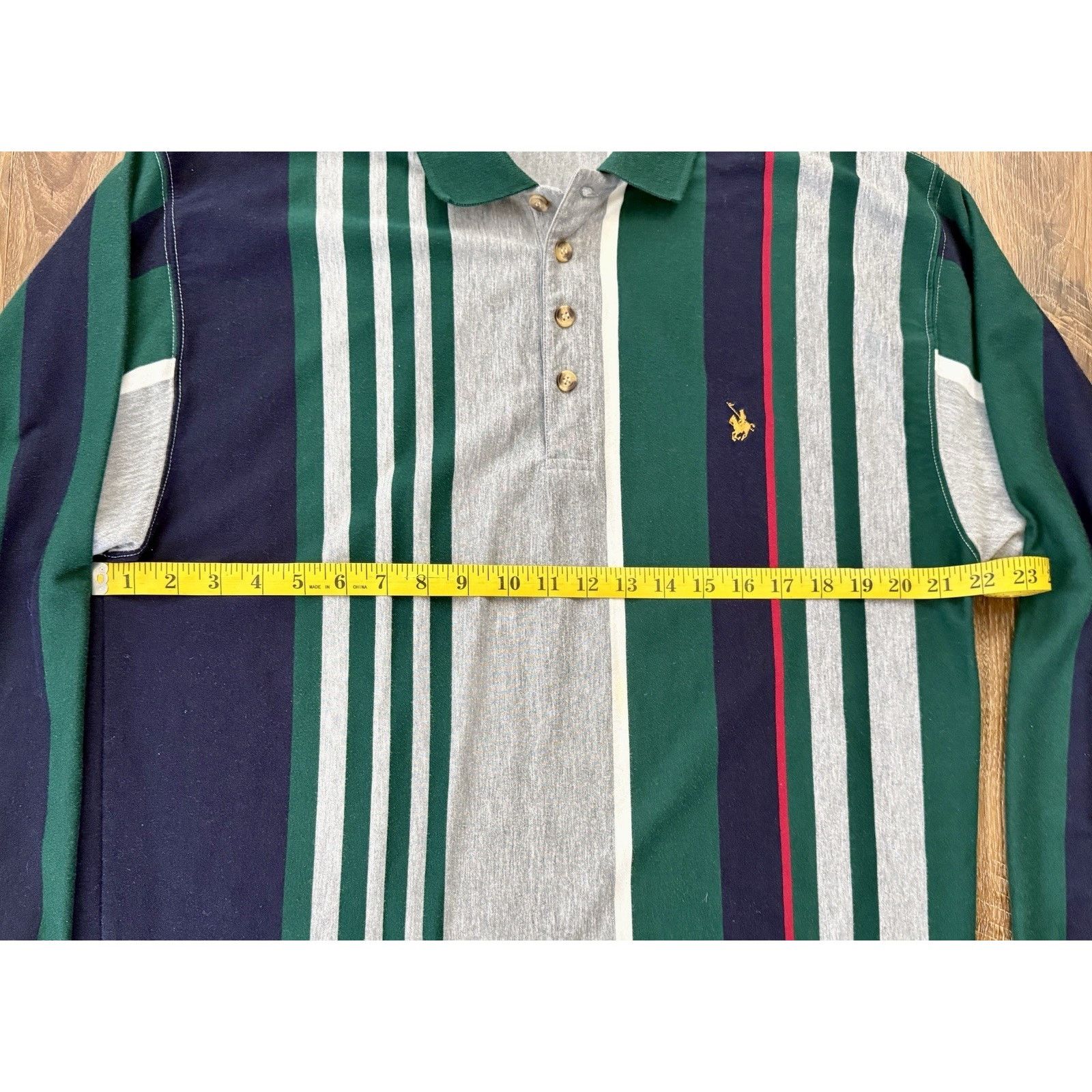 Other Vintage Knights of the Round Table Men’s Polo Rugby LS L Size US L / EU 52-54 / 3 - 5 Thumbnail