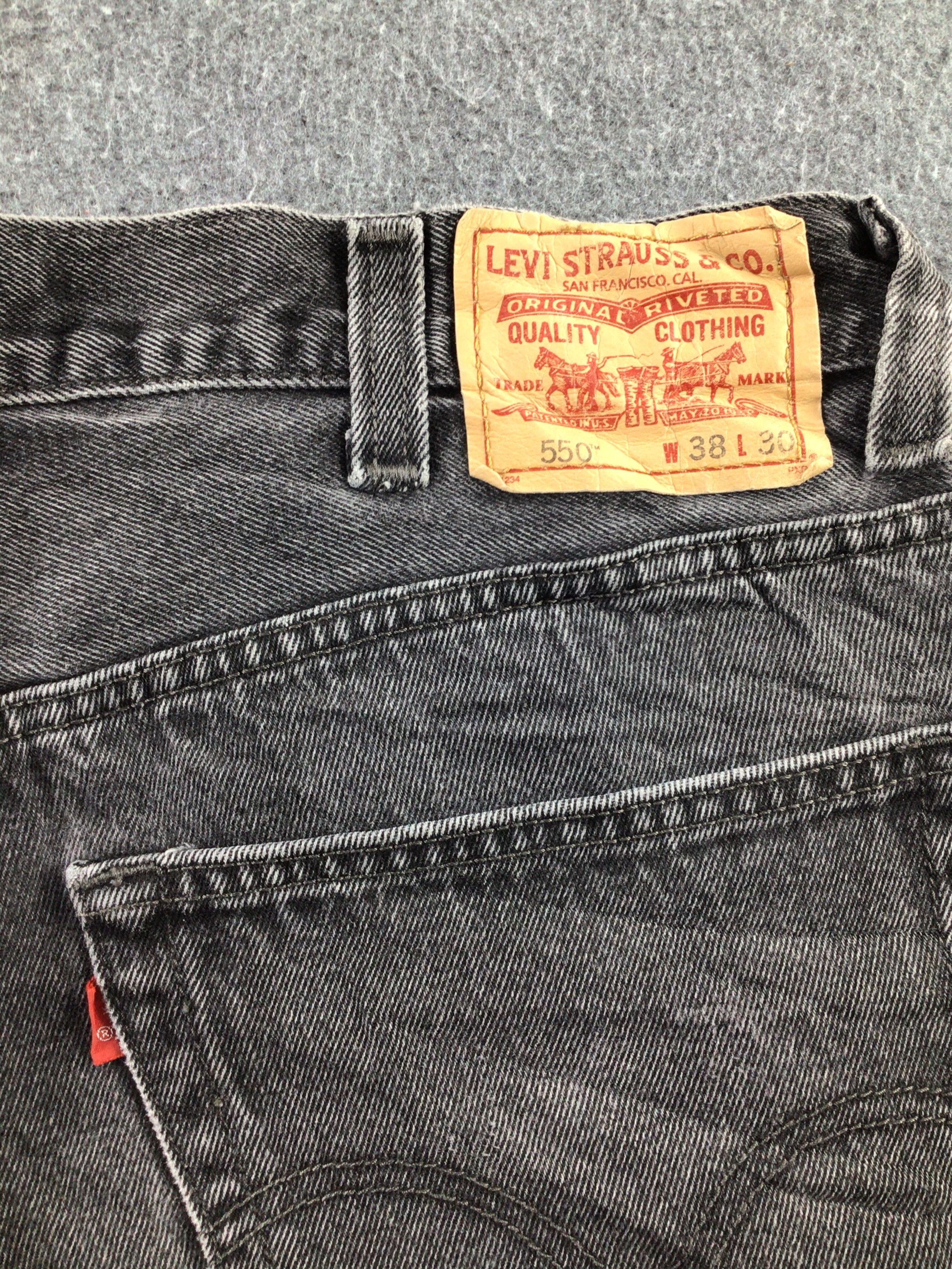 Levi's Vintage Levis 550 Jeans-J732 Size US 38 / EU 54 - 5 Thumbnail