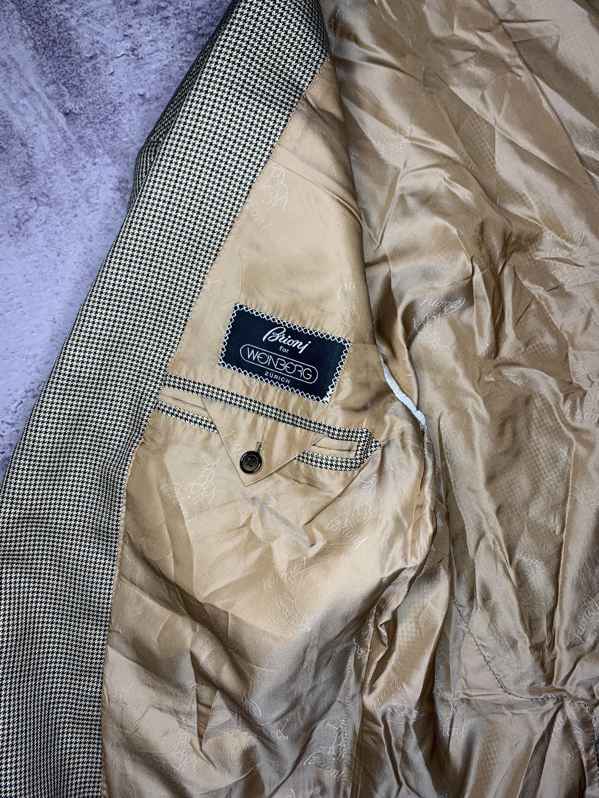 Brioni Brioni Plaid Sport Blazer Jacket Coat Size 52R - 5 Thumbnail