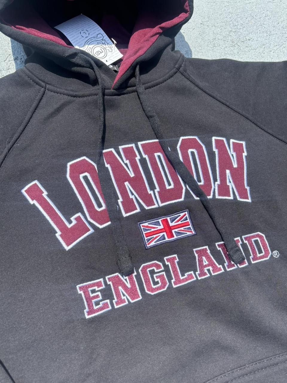 Vintage Early 2000s Deadstock Black London Size US L / EU 52-54 / 3 - 2 Thumbnail