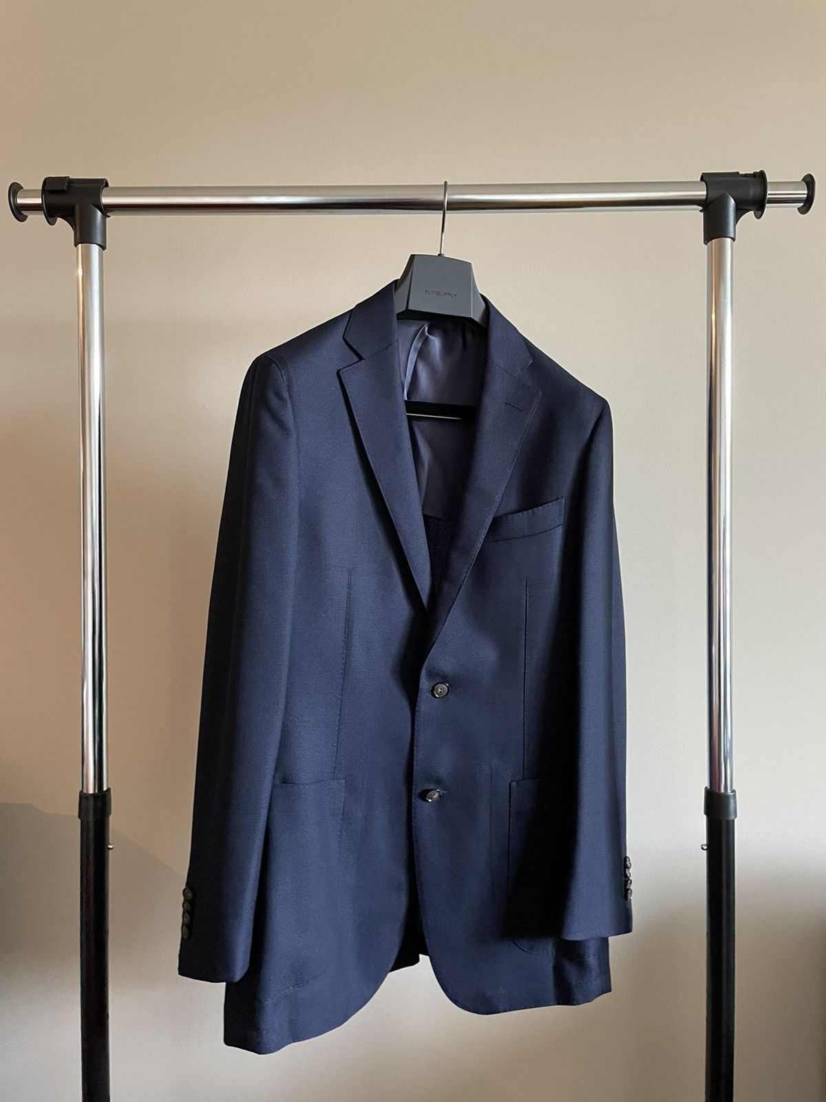 image of Suitsupply Havana Blazer in Navy, Men's (Size 40L)
