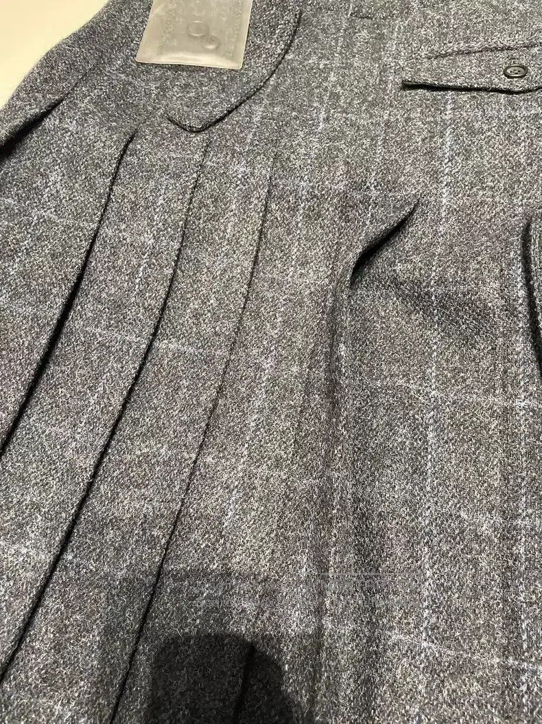 Yohji Yamamoto Yohji Yamamoto size 2 16aw wool plaid pant skirt Size 24" / US 00 / IT 34 - 3 Thumbnail
