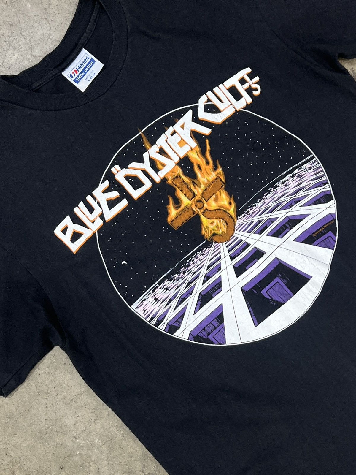 Vintage Vintage 1984 Blue Oyster Cult Band Tee Large Size US L / EU 52-54 / 3 - 1 Thumbnail
