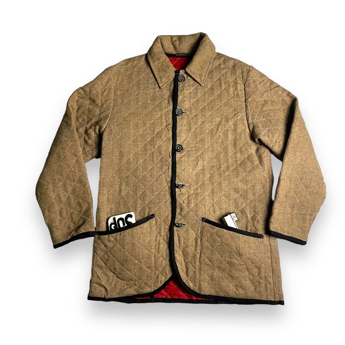 mackintosh × kiko kostadinov Mackintosh/Kiko Kostadinov 002 Black Metalic Buttons Coat