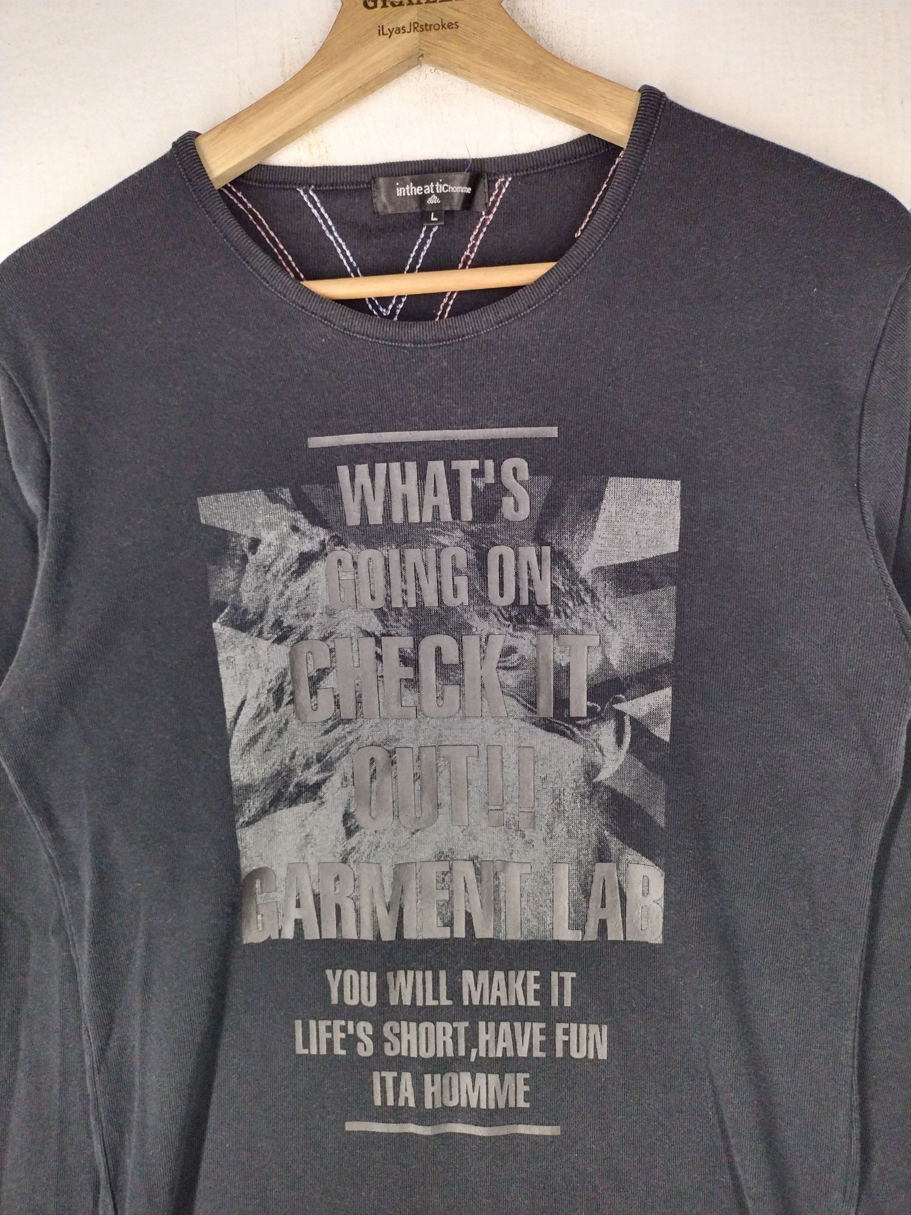 In The Attic In The Attic Flag Long Sleeve Shirt Size US S / EU 44-46 / 1 - 2 Thumbnail