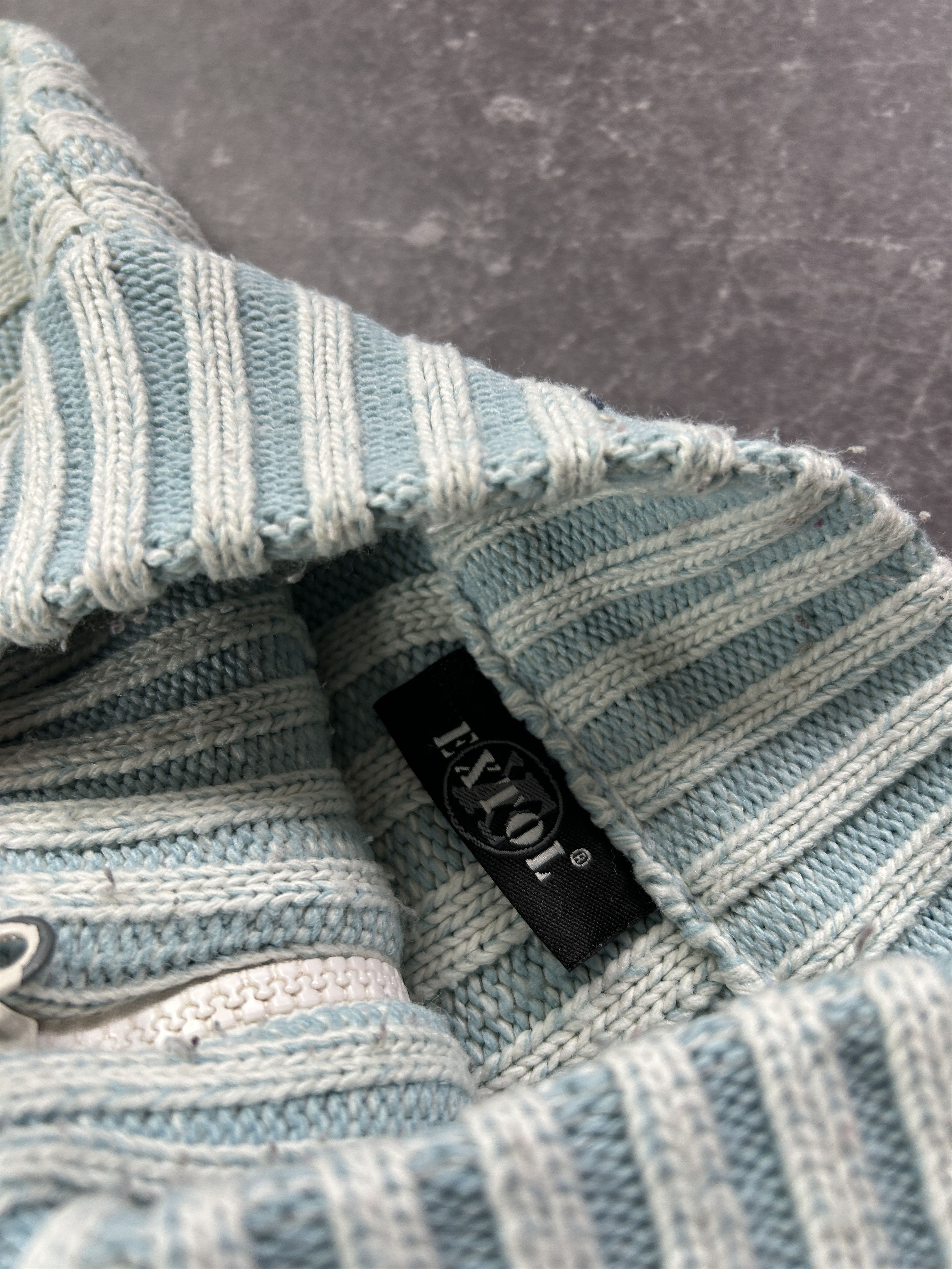 Designer Designer Hysteric Glamour Balenci Style Gradien Zip Sweater Size US L / EU 52-54 / 3 - 6 Thumbnail