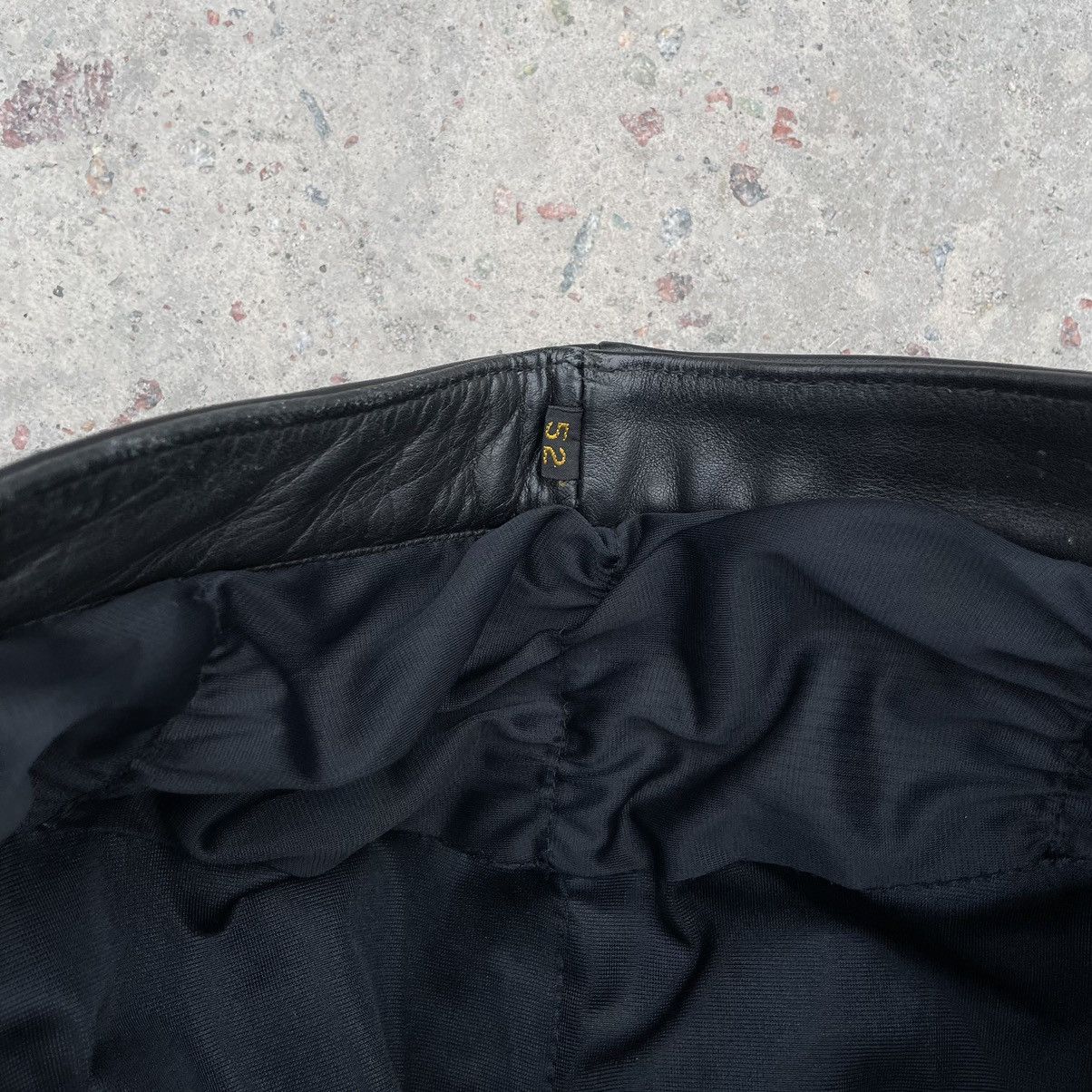 Other Vintage Moto Pants 52 Real Leather 90s Y2K USA Size US 32 / EU 48 - 7 Thumbnail