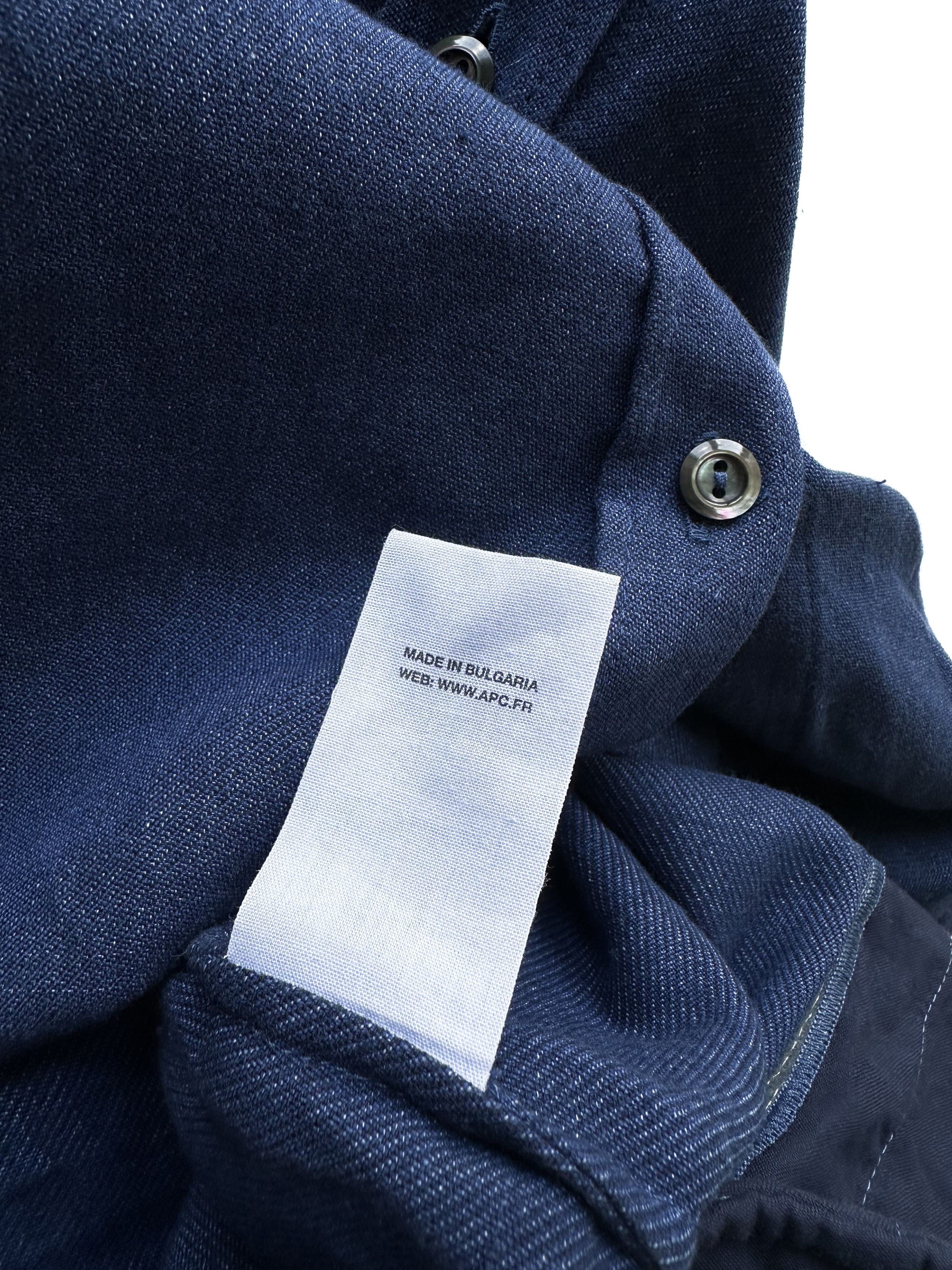 A.P.C. A.P.C. blue belted dress Size XS / US 0-2 / IT 36-38 - 8 Thumbnail