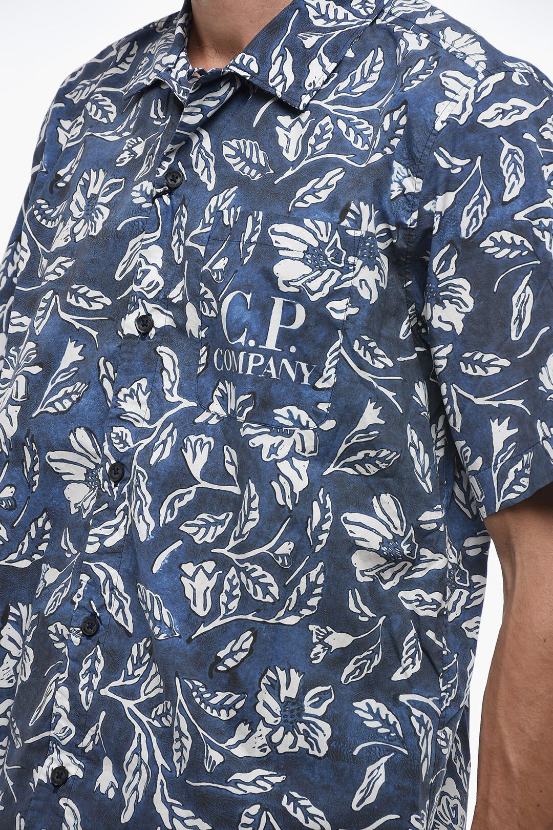 C.P. Company og1mm1024 Poplin Shirt in Multicolor Size US L / EU 52-54 / 3 - 3 Thumbnail
