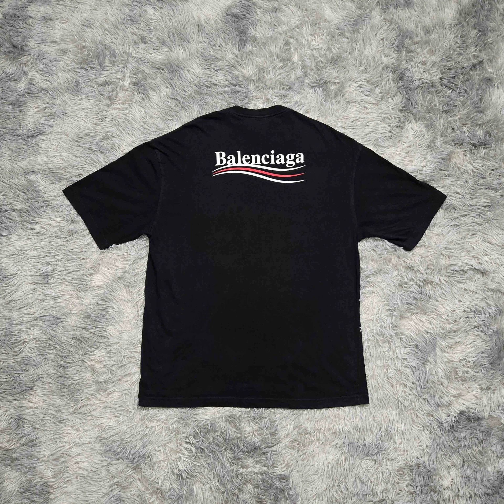 Balenciaga balenciaga short sleeve graphic t-shirt Size US M / EU 48-50 / 2 - 2 Thumbnail
