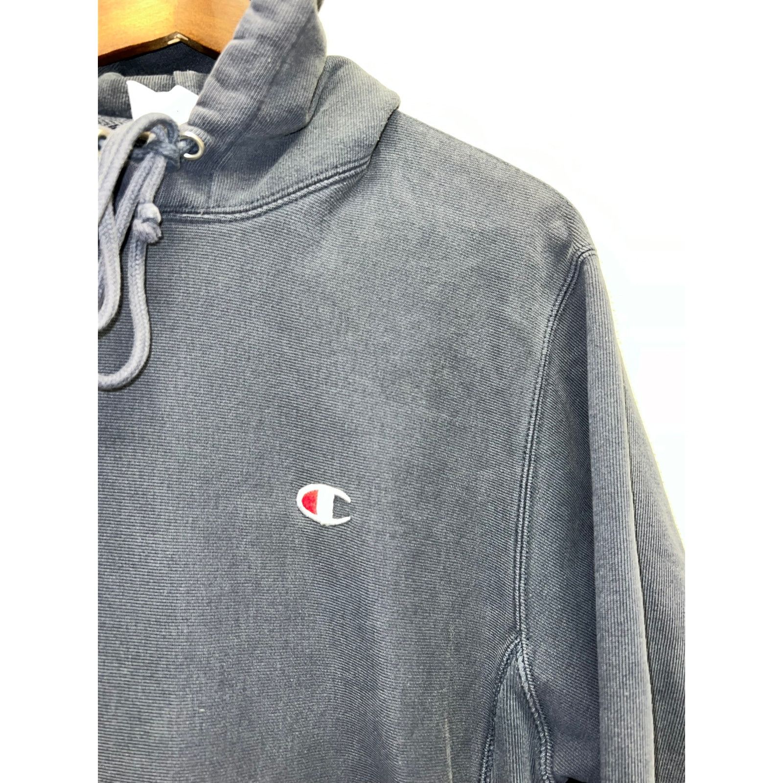 Champion Champion Reverse Weave Blue Hoodie Outerwear Medium Men's M Size US M / EU 48-50 / 2 - 3 Thumbnail