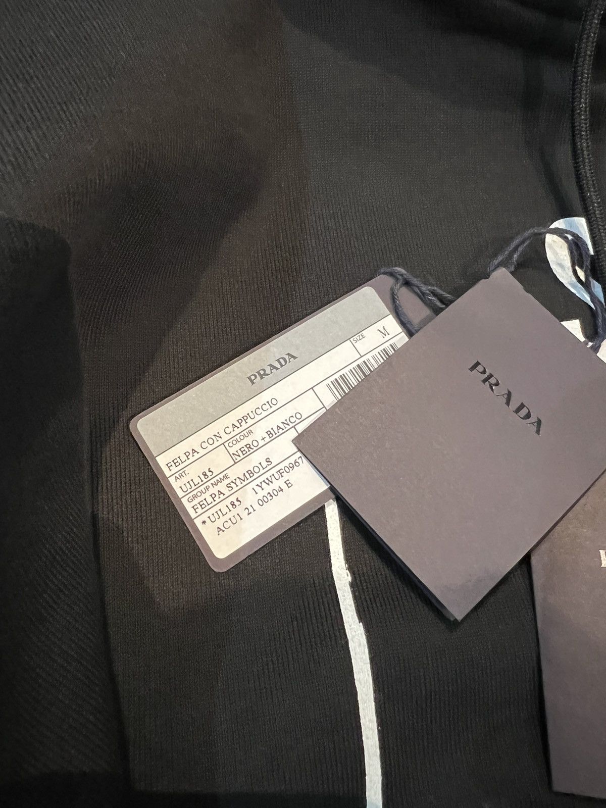 Prada × Raf Simons Prada logo hoodies by raf Size US M / EU 48-50 / 2 - 14 Thumbnail