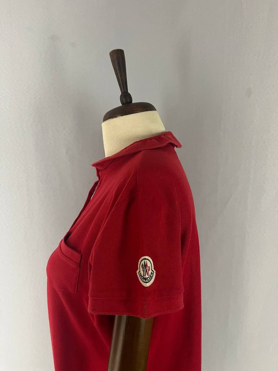 Moncler Moncler Polo Red Size L / US 10 / IT 46 - 5 Thumbnail