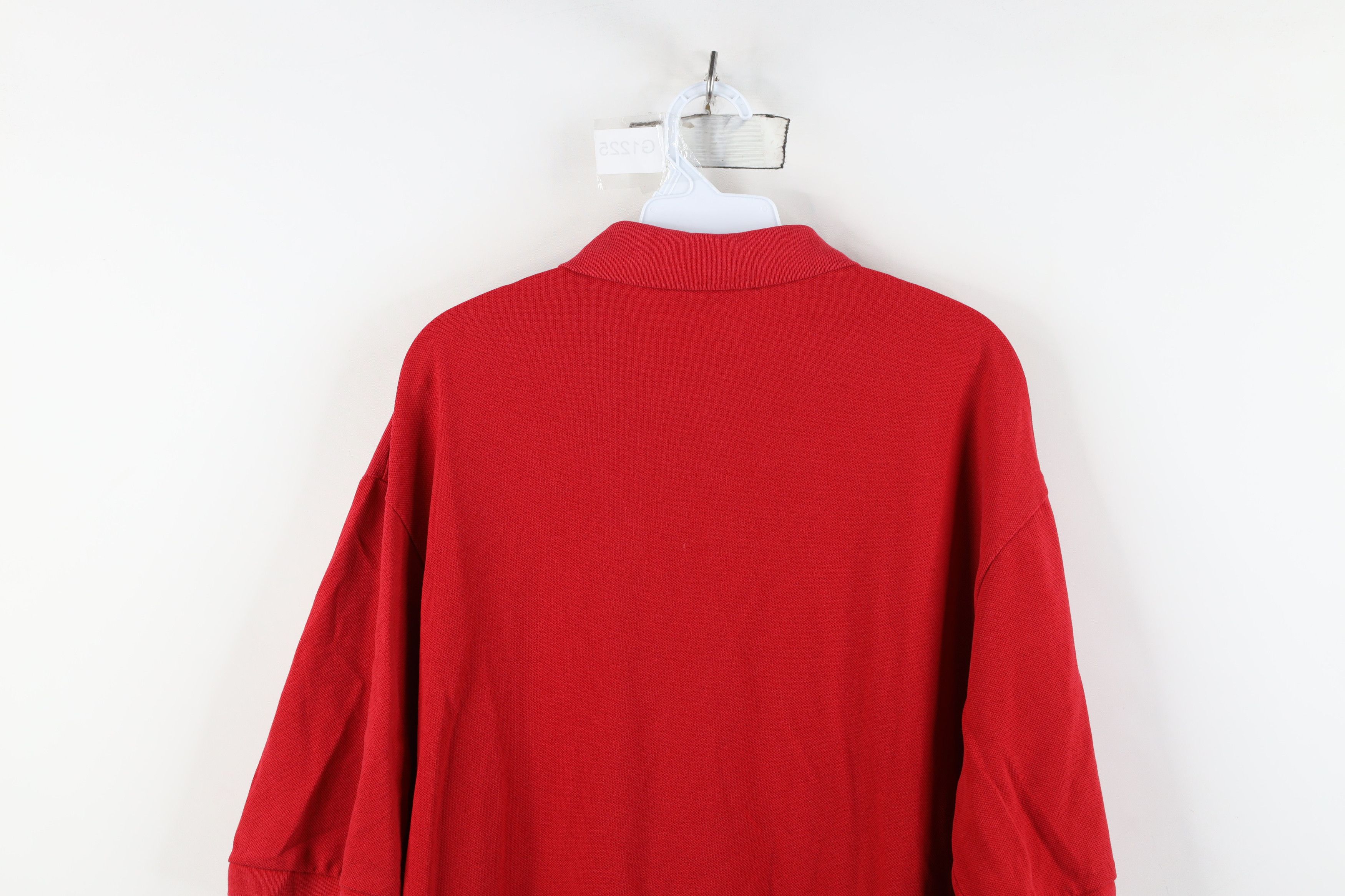 Vintage Vintage 90s Anniversary Red Wings Hockey Polo Red USA Size US XL / EU 56 / 4 - 12 Thumbnail