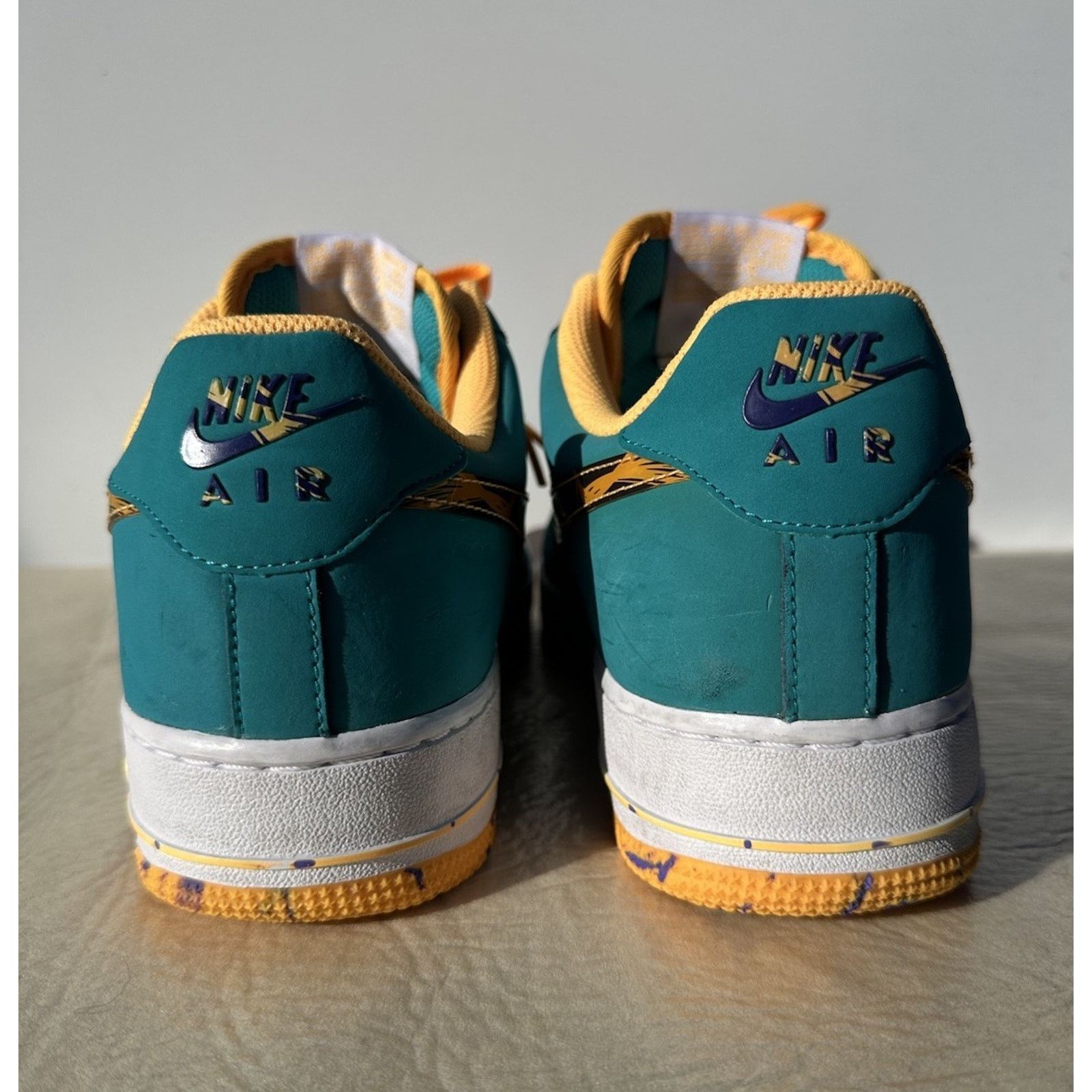 Nike Nike 2013 Air Force 1 Low Marble Swoosh Sneakers Mens10.5 Size US 10.5 / EU 43-44 - 11 Thumbnail