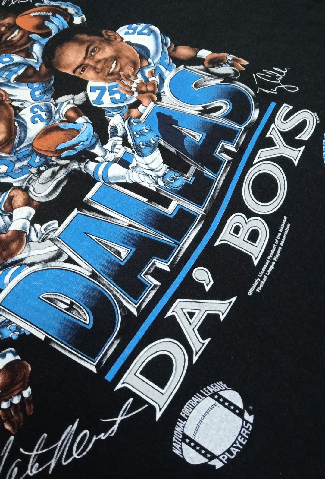 Fruit Of The Loom × NFL × Vintage Vintage 90s NFL Dallas Cowboys Da' Boys T-shirt Size US XL / EU 56 / 4 - 7 Thumbnail
