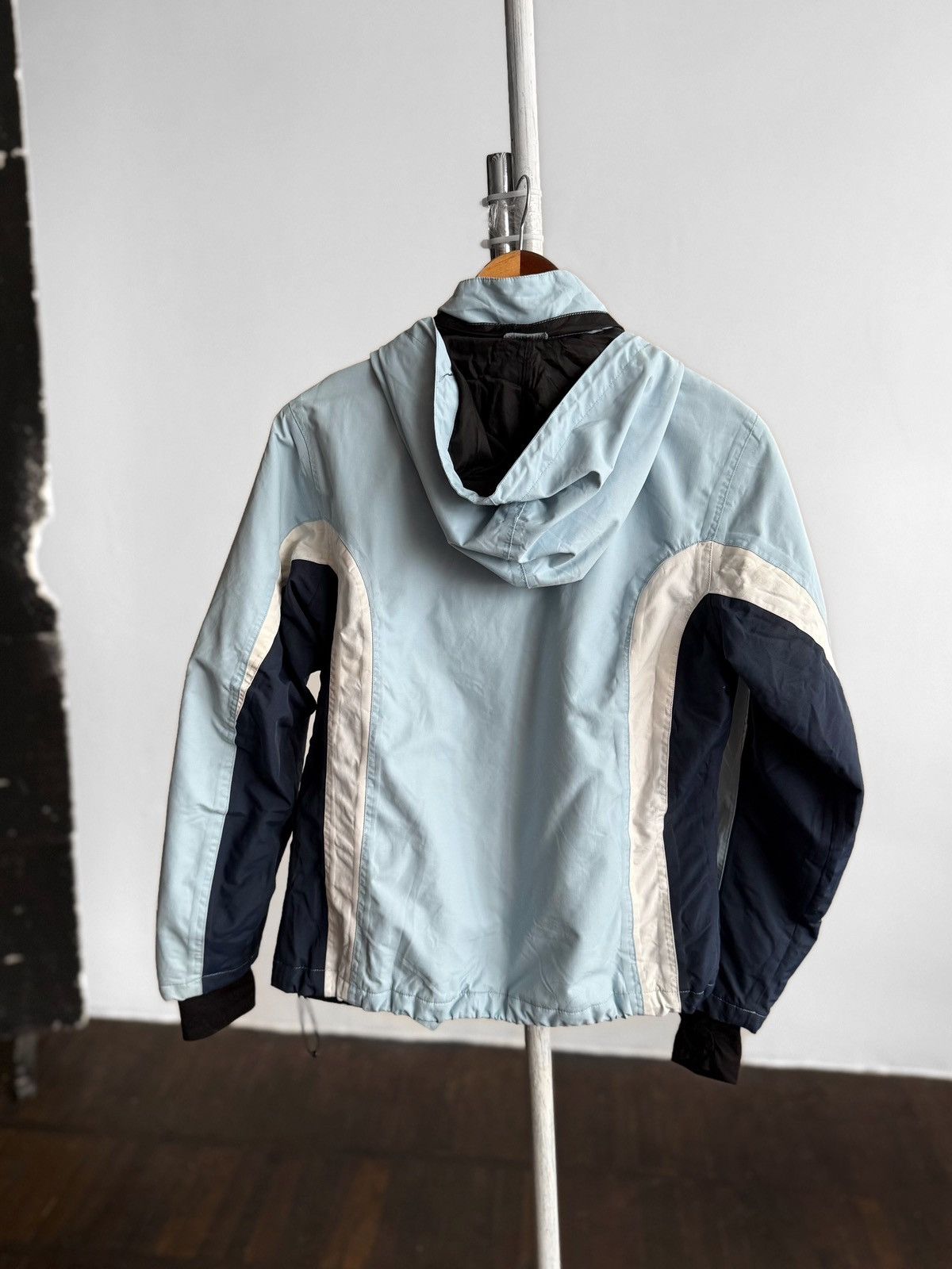 Asics Asics Wmns Vintage Ski Jacket Light Blue Hooded Winter Size M / US 6-8 / IT 42-44 - 2 Thumbnail