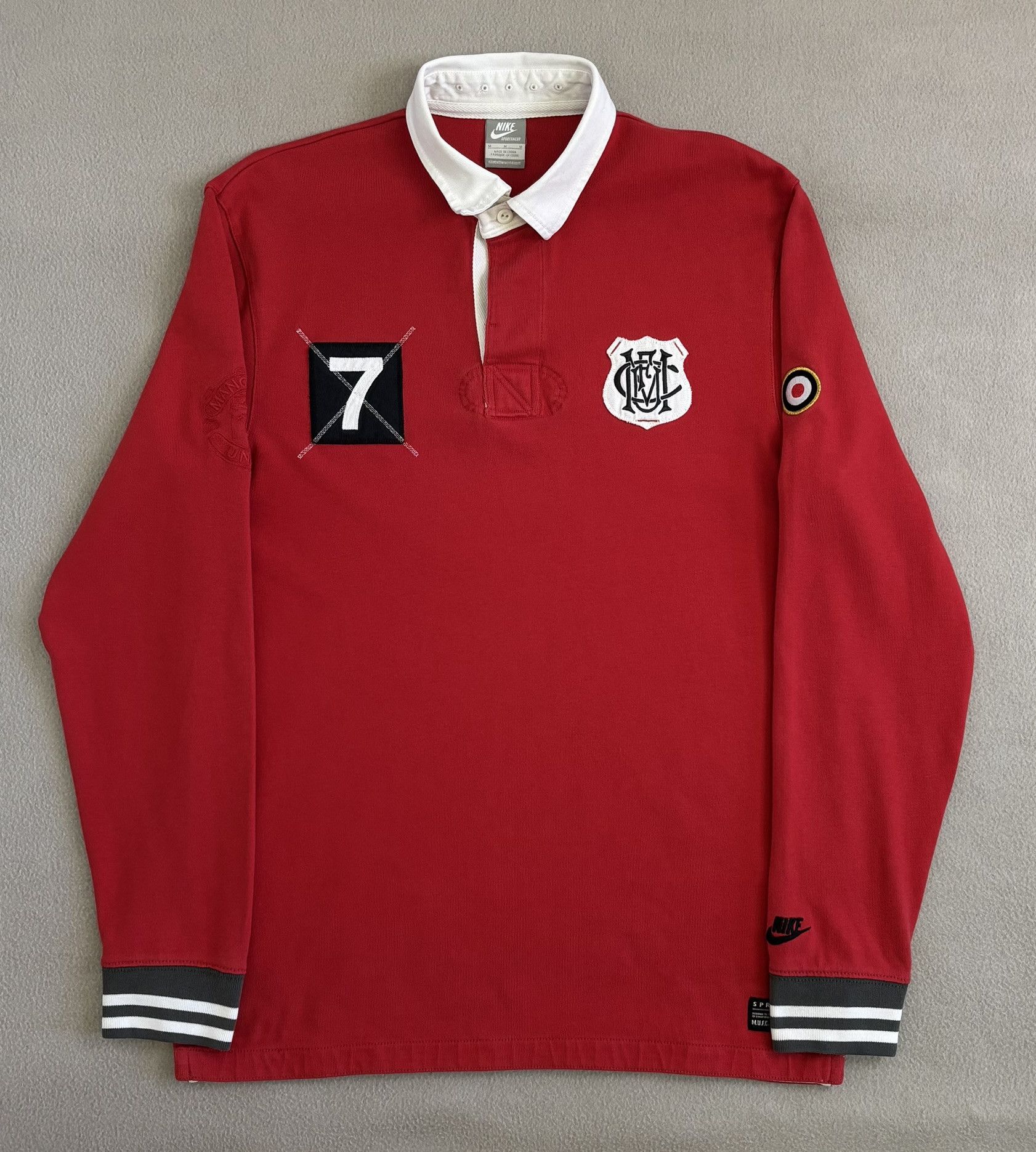 Nike Manchester United #7 Nike Rugby Jersey Size M Size US M / EU 48-50 / 2 - 5 Thumbnail
