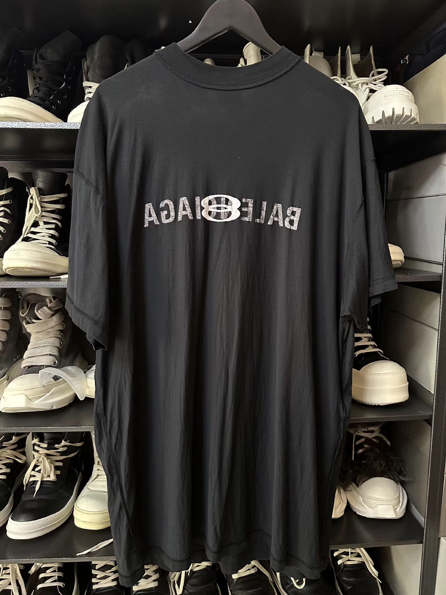 Balenciaga Balenciaga 24SS Double Ring Shadow Logo Top Size US M / EU 48-50 / 2 - 1 Thumbnail