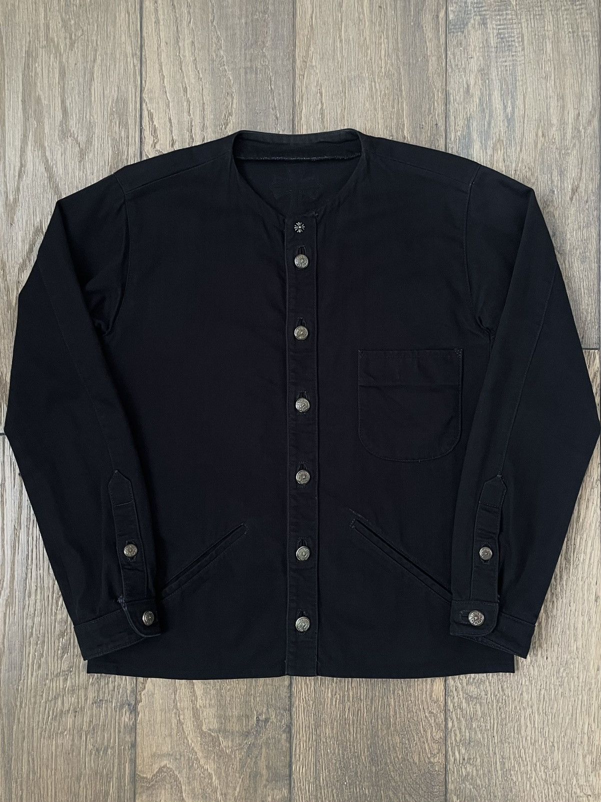 Chrome Hearts Chrome Hearts Western Cross Patched Denim Jacket Size US S / EU 44-46 / 1 - 2 Thumbnail