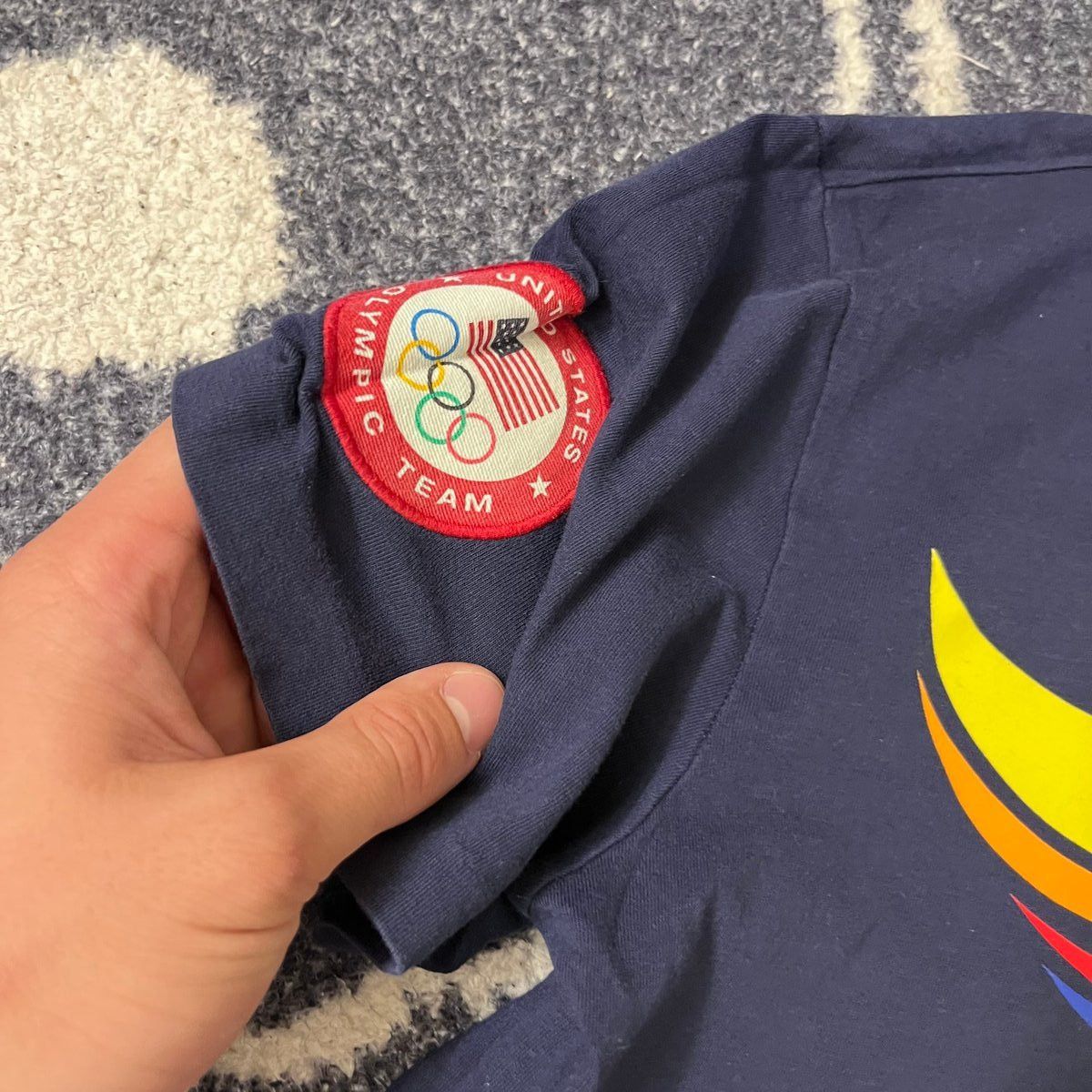Ralph Lauren Vintage single stitch Ralph Lauren USA Olympic Team Navy Size US L / EU 52-54 / 3 - 4 Thumbnail