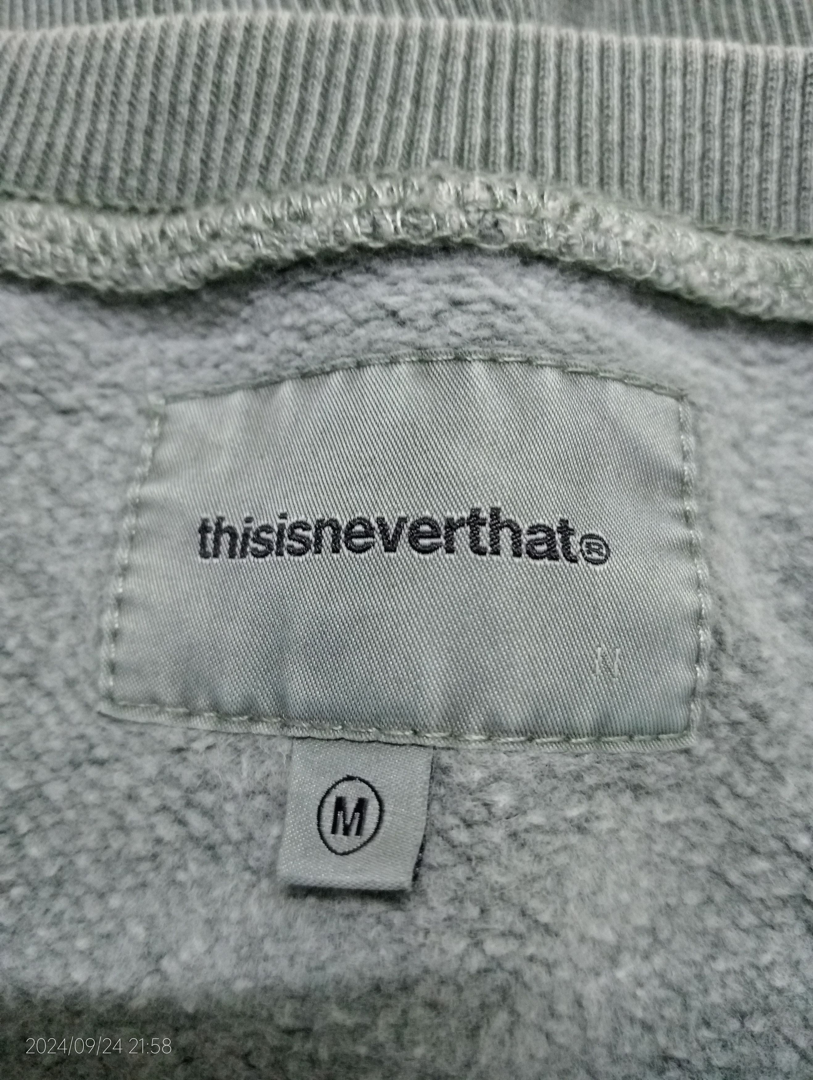 Vintage thisisneverthat® Crewneck Sweatshirt Very Rare