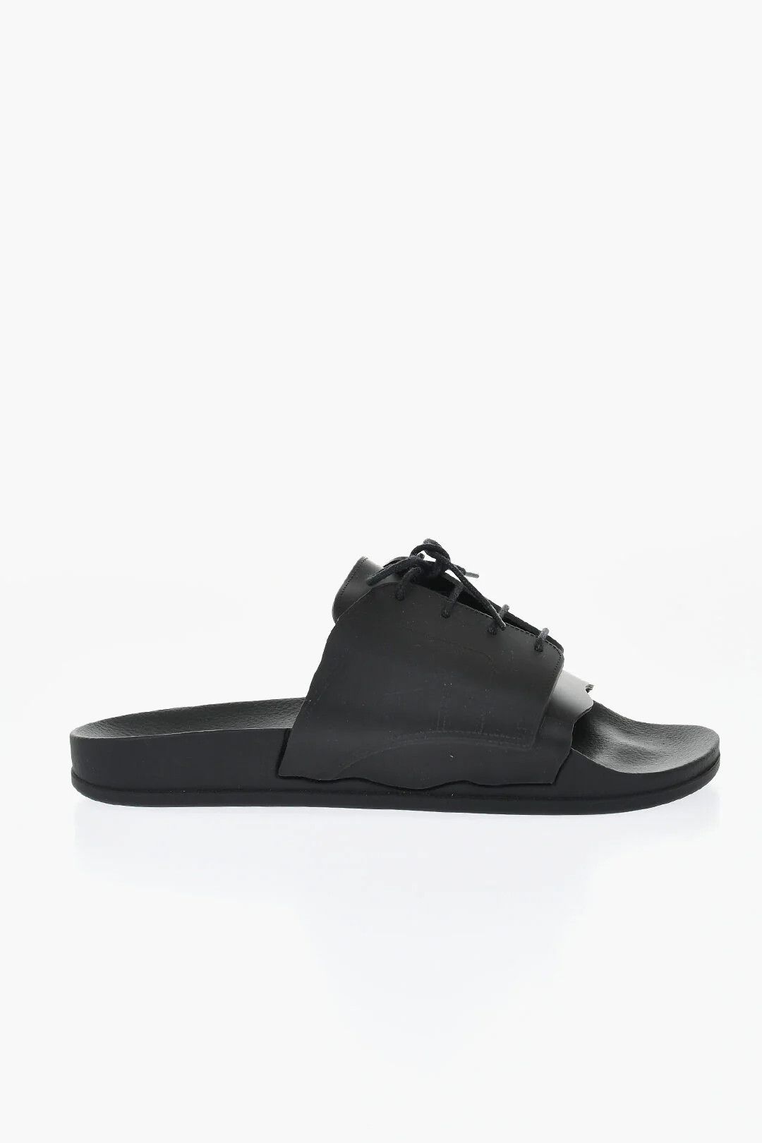 Maison Margiela og1mm0426 Rubber Slides in Black Size US 9 / IT 39 - 1 Thumbnail