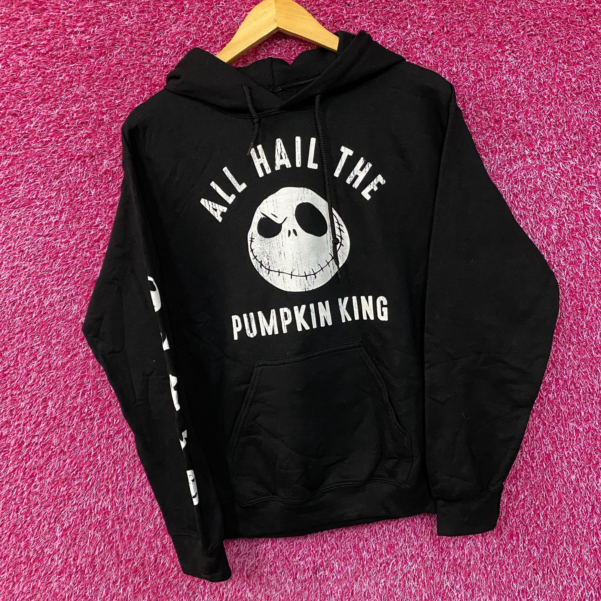 Disney Jack Skellington All Hail The Pumpkin King Hoodie size XS Size US XS / EU 42 / 0 - 3 Thumbnail