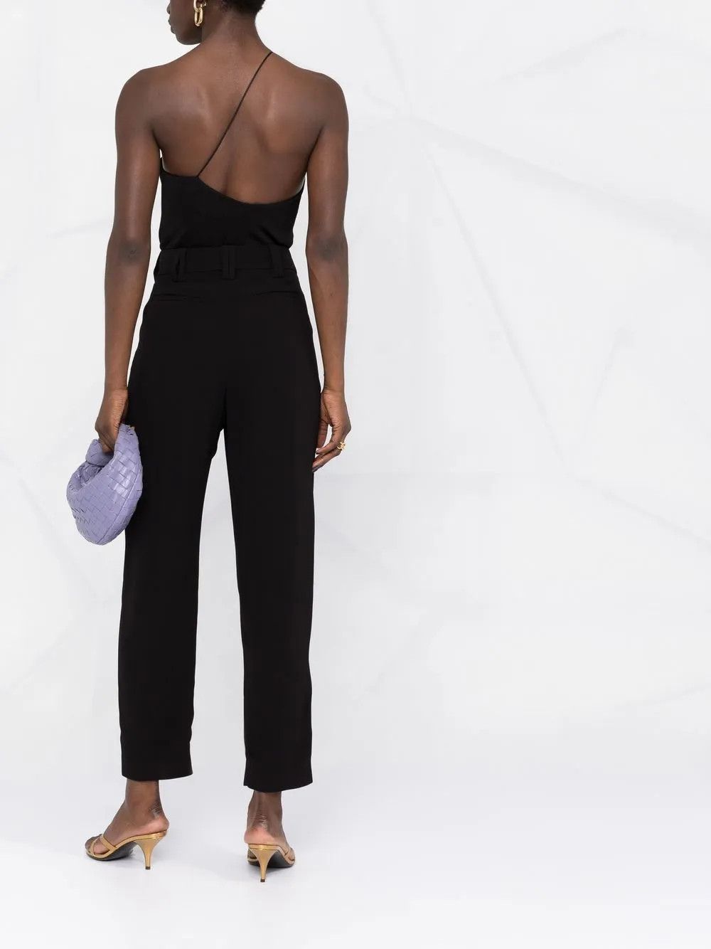 Balmain o1y0625 Casual Pant in Black Size 26" / US 2 / IT 38 - 4 Thumbnail