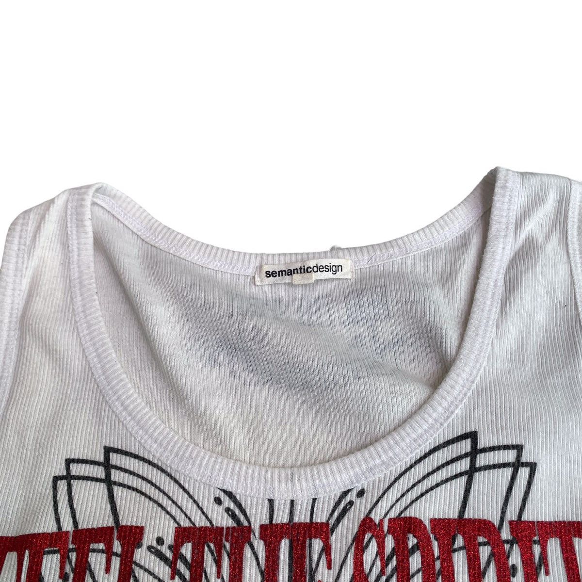 Beauty Beast × If Six Was Nine × Le Grande Bleu (L.G.B.) 2000's Semantic Design Poem Tanktop Size US M / EU 48-50 / 2 - 4 Thumbnail